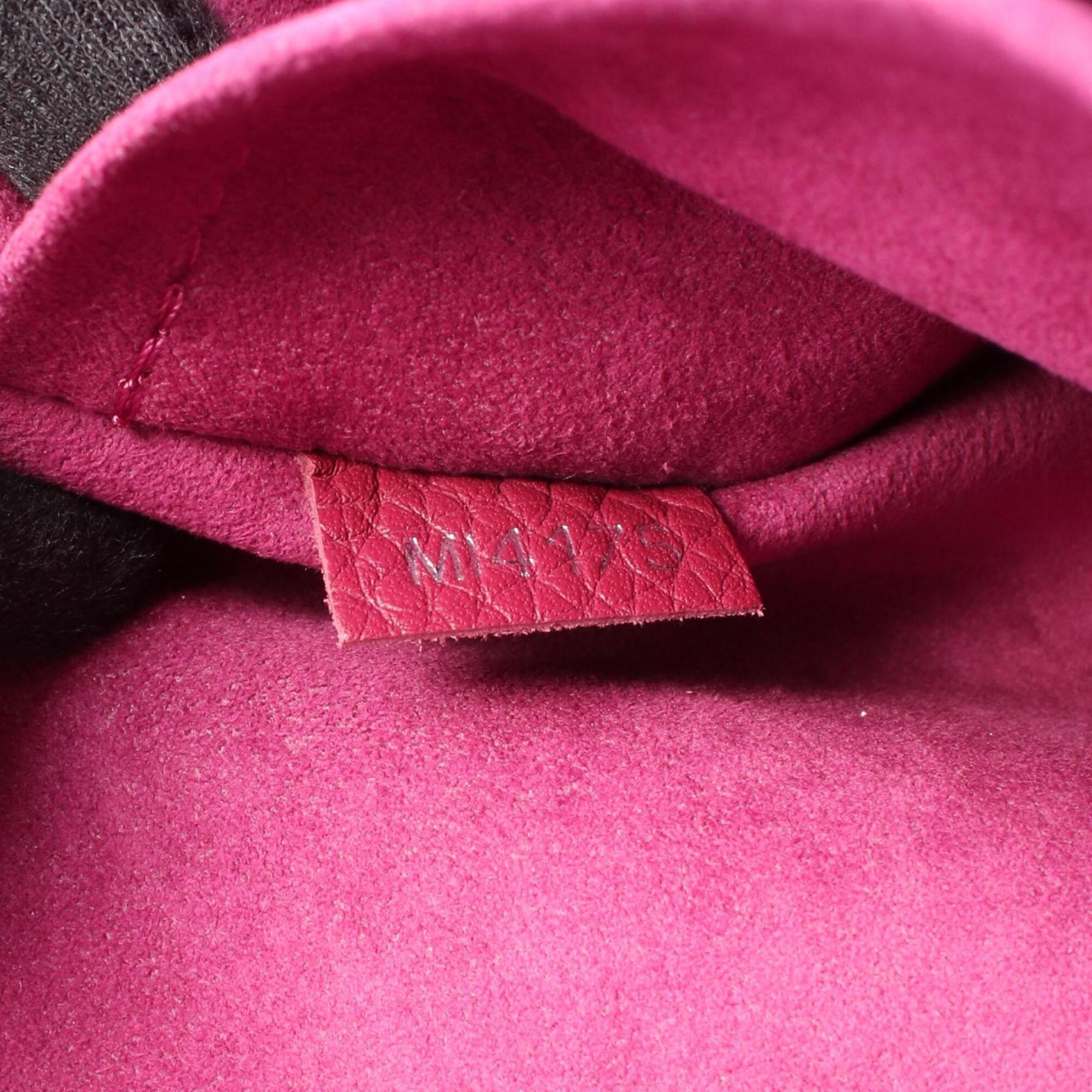 Louis Vuitton Pink Leather Handbag (Pre-Owned)