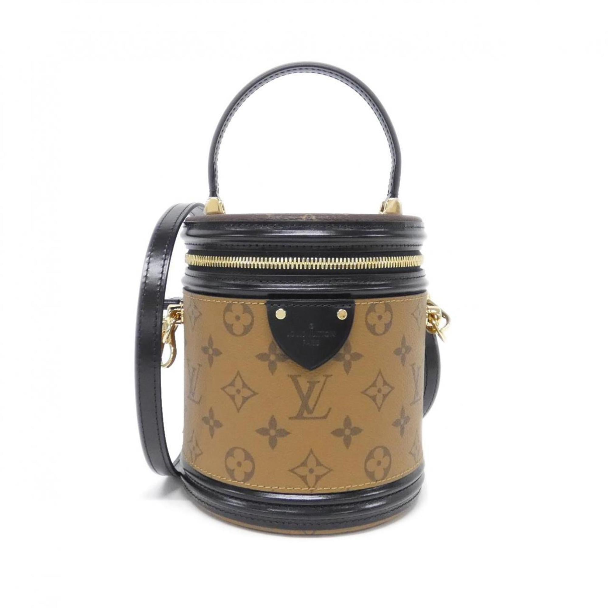 Louis Vuitton Marron Coated Canvas Handbag (Pre-Owned)