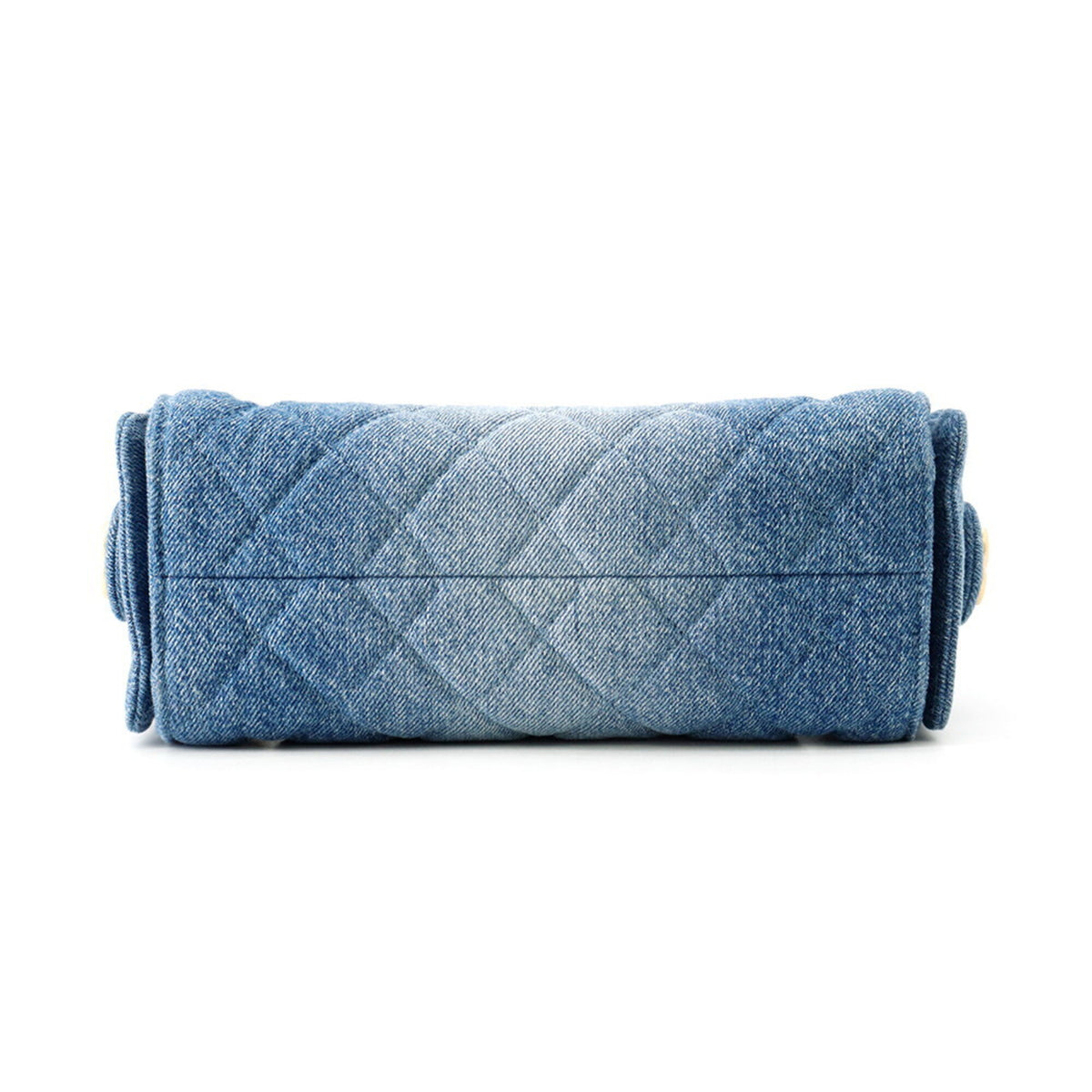 Chanel Matelasse Blue Denim Handbag Shoulder Bag (Pre-Owned)