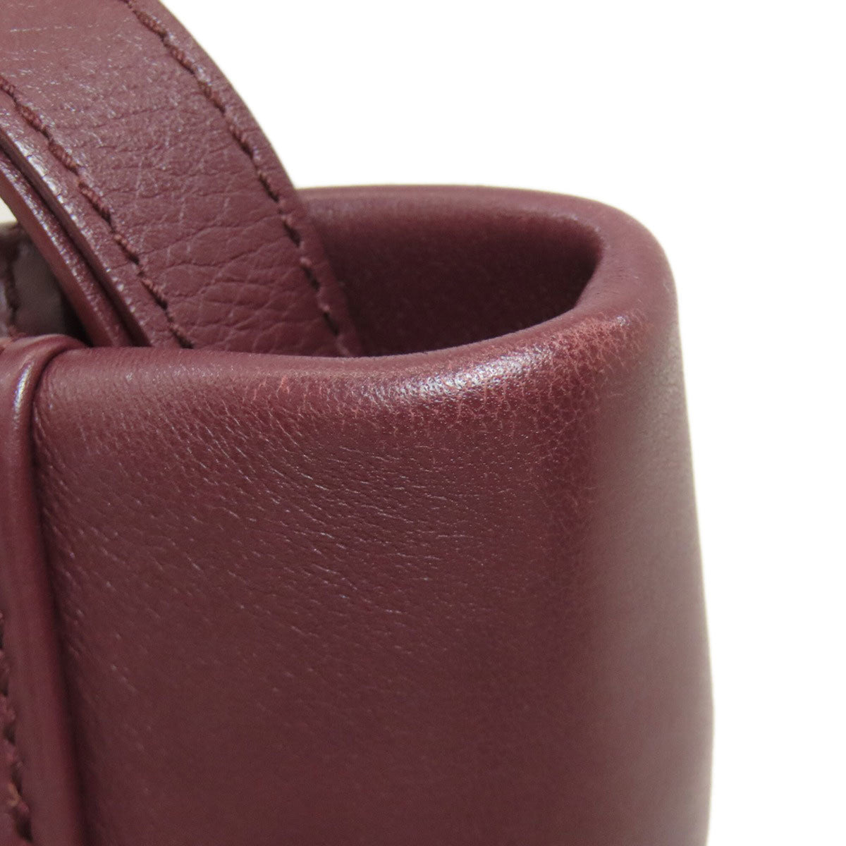Balenciaga Bordeaux Leather Handbag (Pre-Owned)