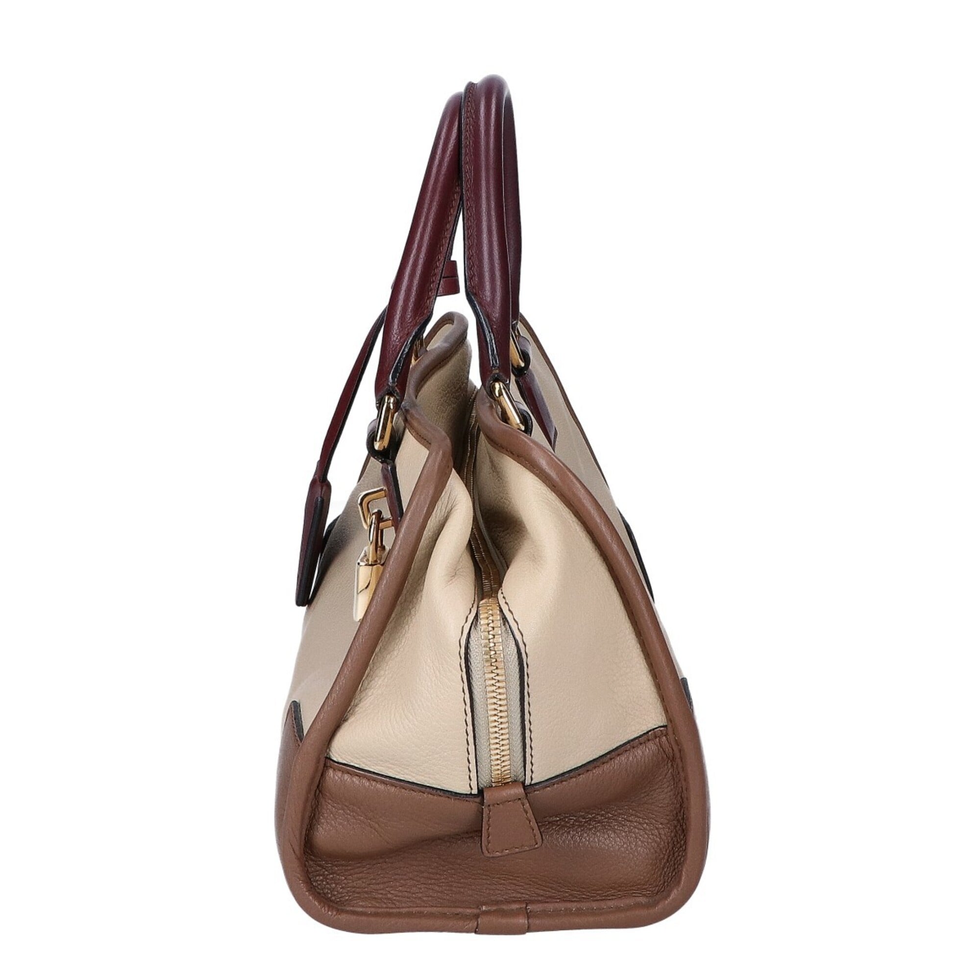 Loewe Beige Leather Handbag (Pre-Owned)