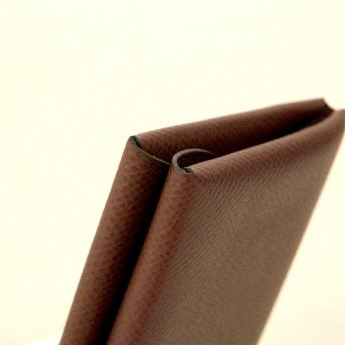 Hermes Brown Leather Coin Purse/Coin Case (Pre-Owned)