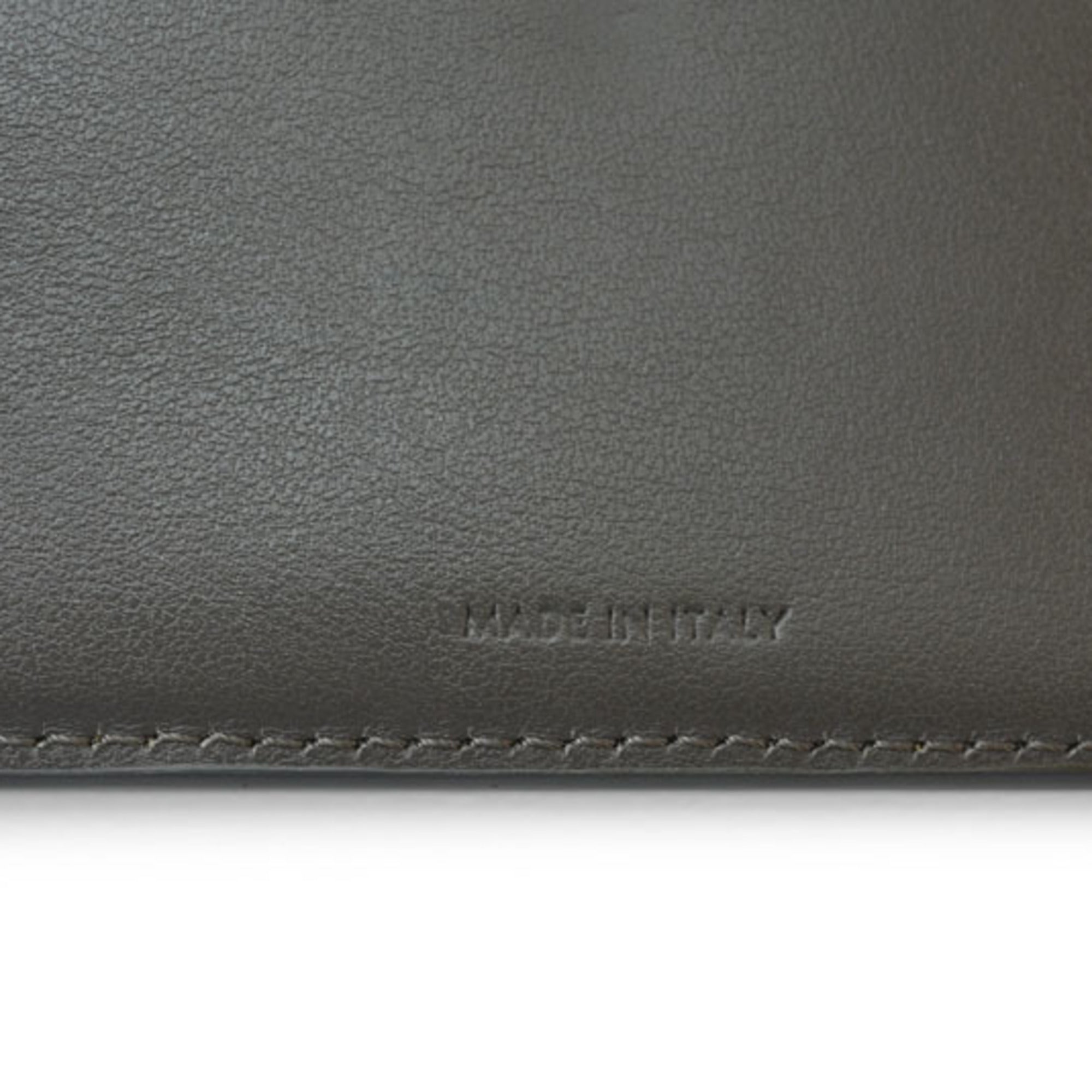 Celine Gray Leather Wallet (Tri-Fold) (Pre-Owned)