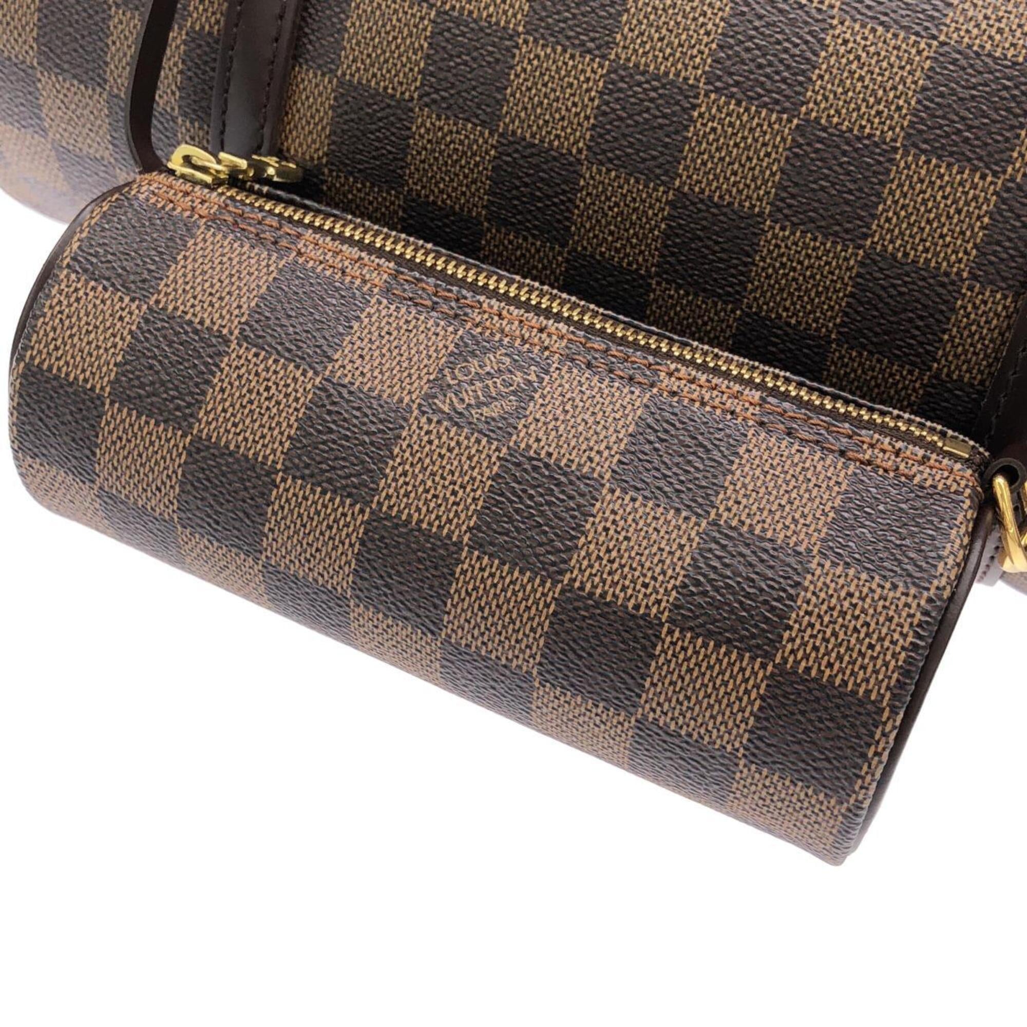 Louis Vuitton Brown Coated Canvas Handbag (Pre-Owned)