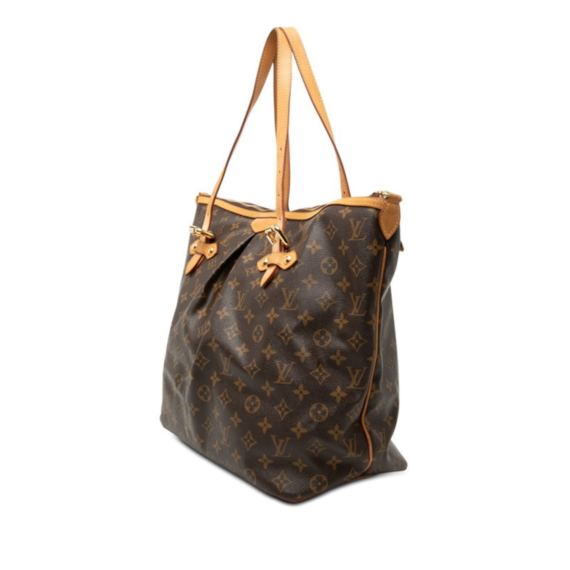 Louis Vuitton Monogram Brown Pvc Leather Shoulder Bag Tote Bag (Pre-Owned)