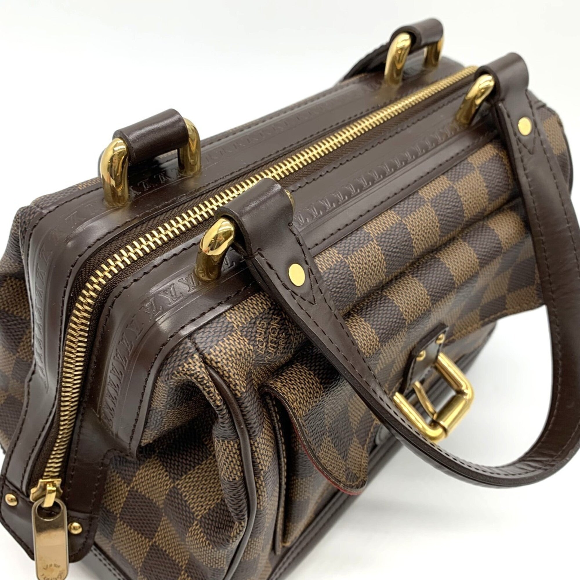 Louis Vuitton Brown Damier Canvas Damier Canvas Handbag (Pre-Owned)