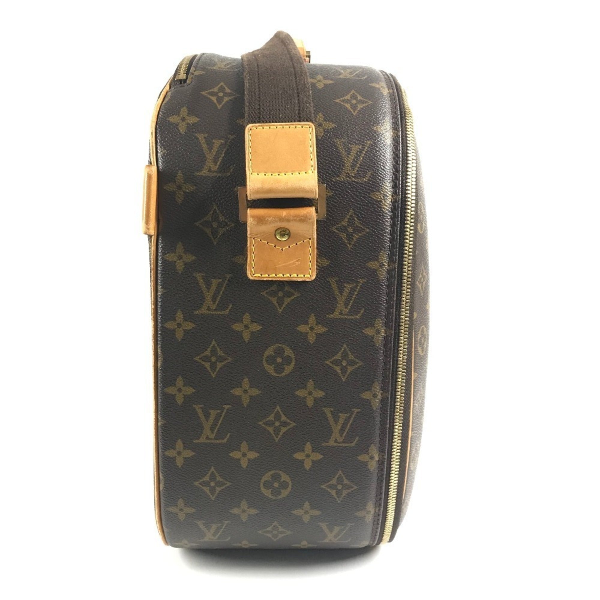 Louis Vuitton Brown Monogram Boston Bag Shoulder Bag (Pre-Owned)