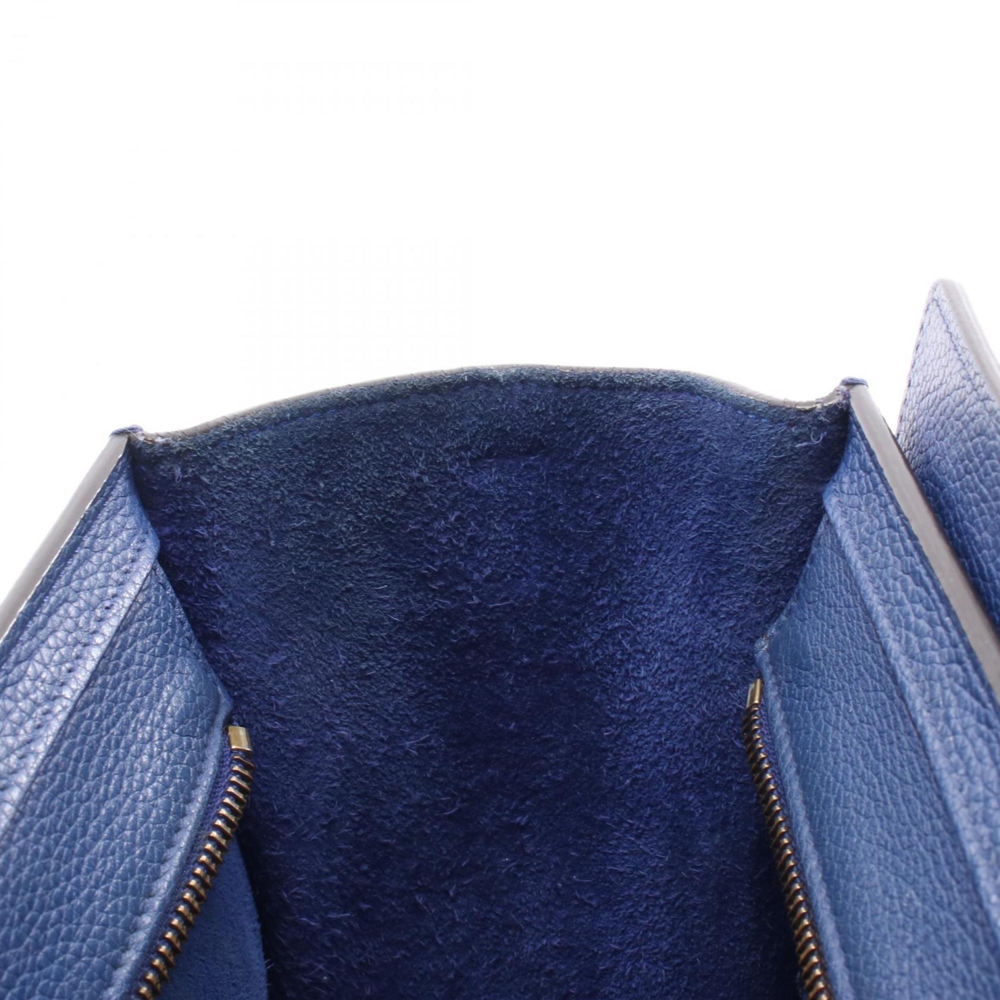 Celine Blue Leather Handbag (Pre-Owned)