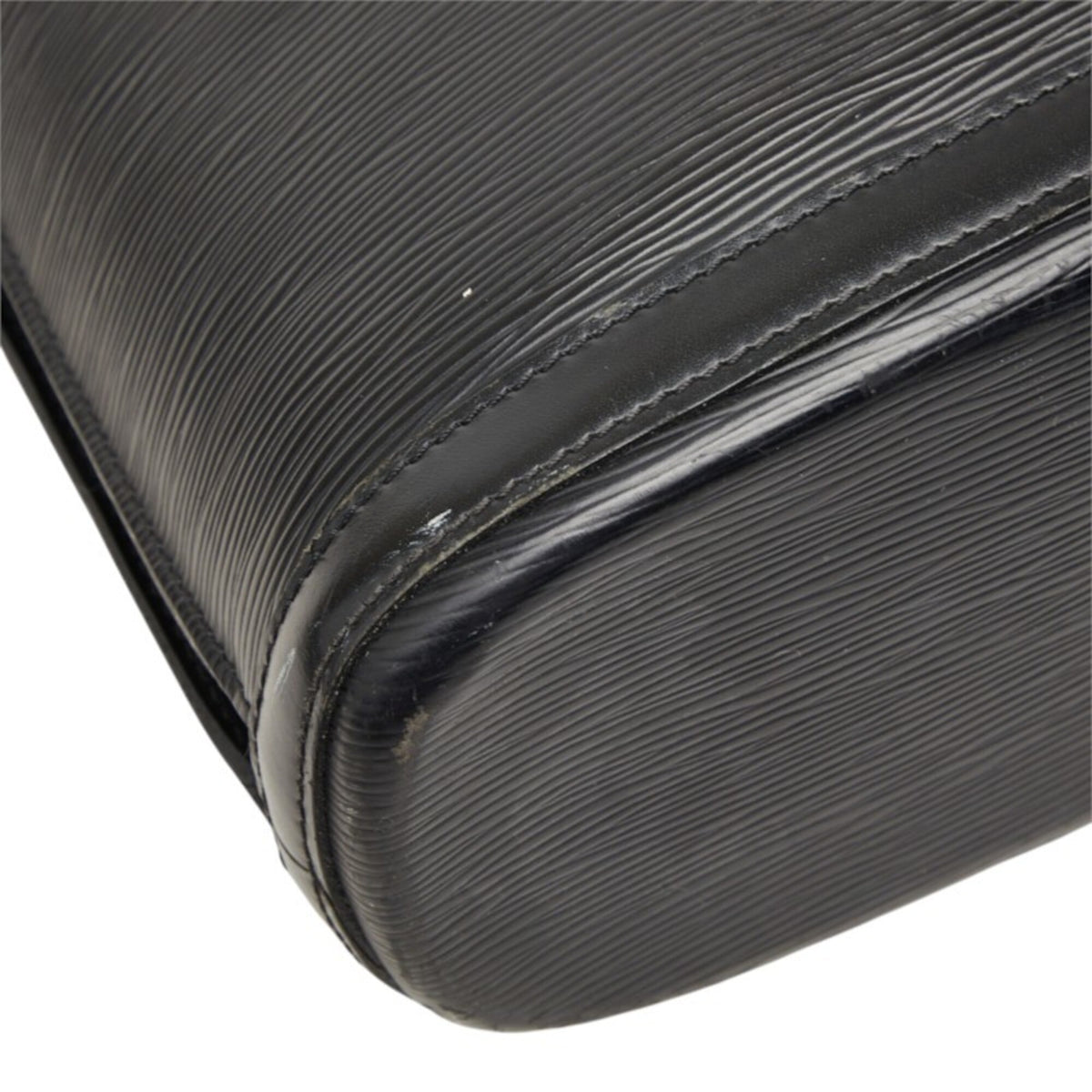 Louis Vuitton Epi Black Noir Leather Shoulder Bag Tote Bag (Pre-Owned)
