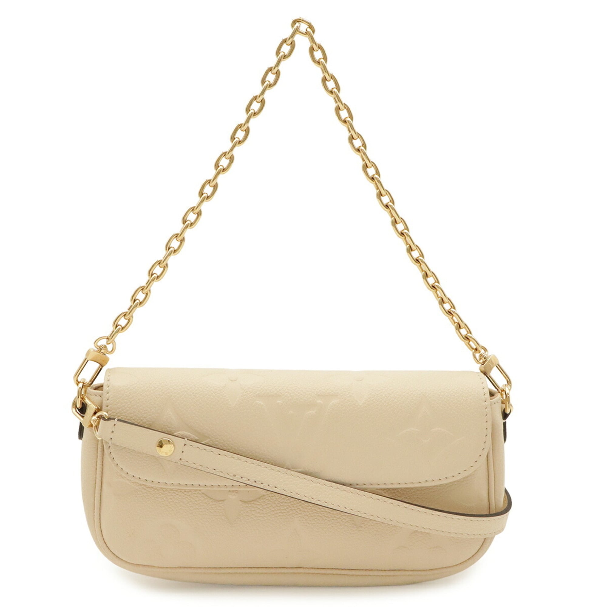 Louis Vuitton Monogram Empreinte Cream Monogram Empreinte Shoulder Bag (Pre-Owned)