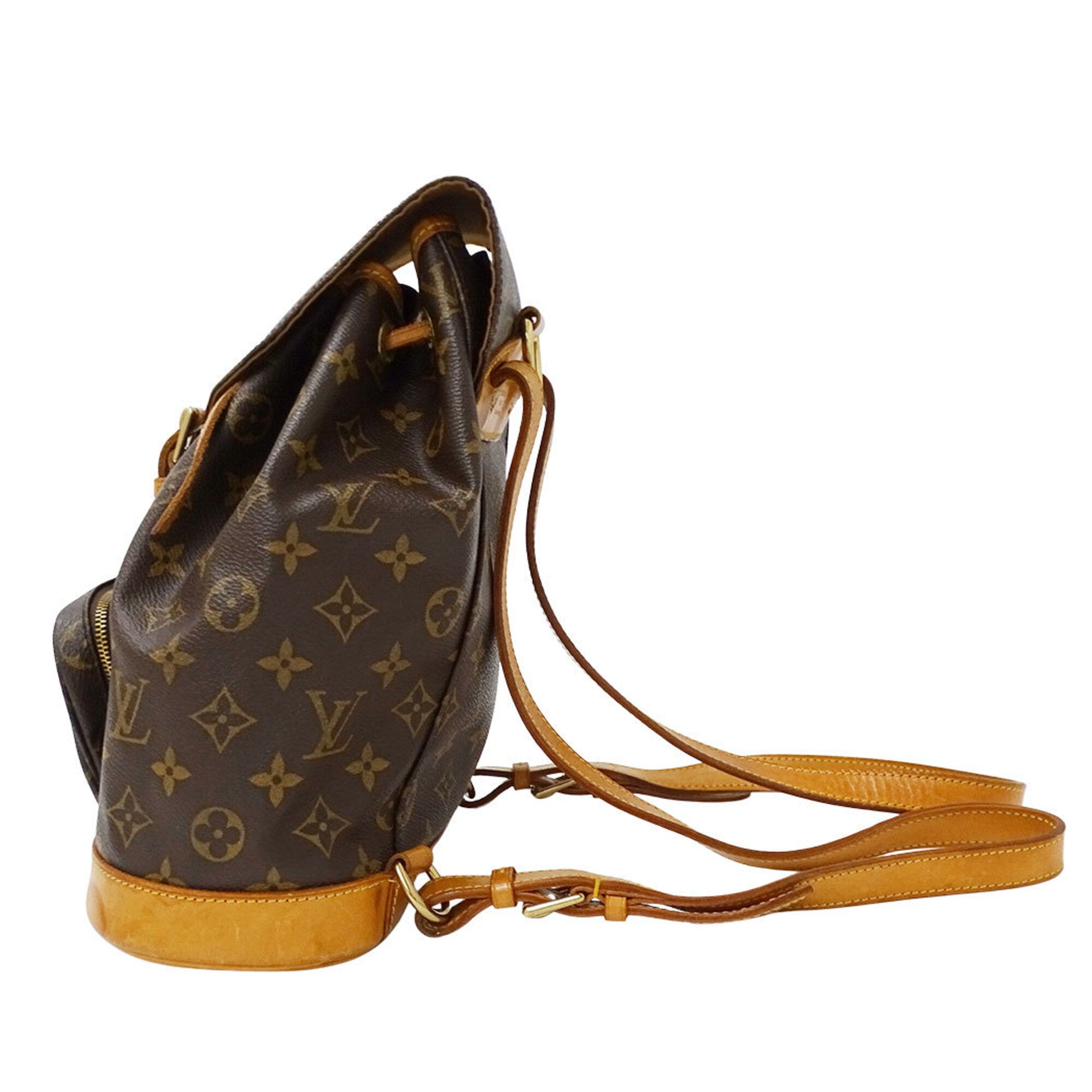 Louis Vuitton Brown Galle Monogram Monogram Handbag (Pre-Owned)