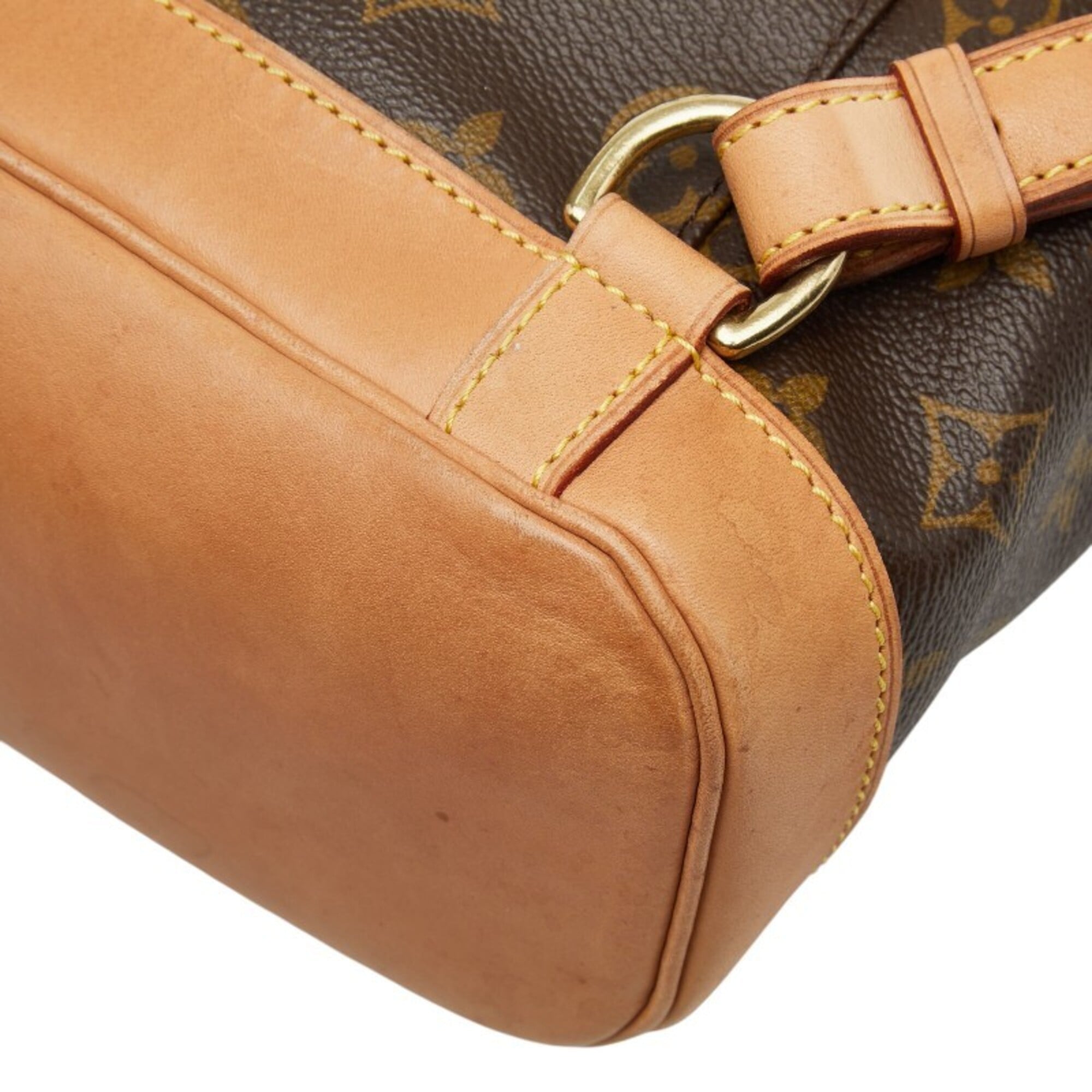 Louis Vuitton Brown Pvc Leather Backpack (Pre-Owned)