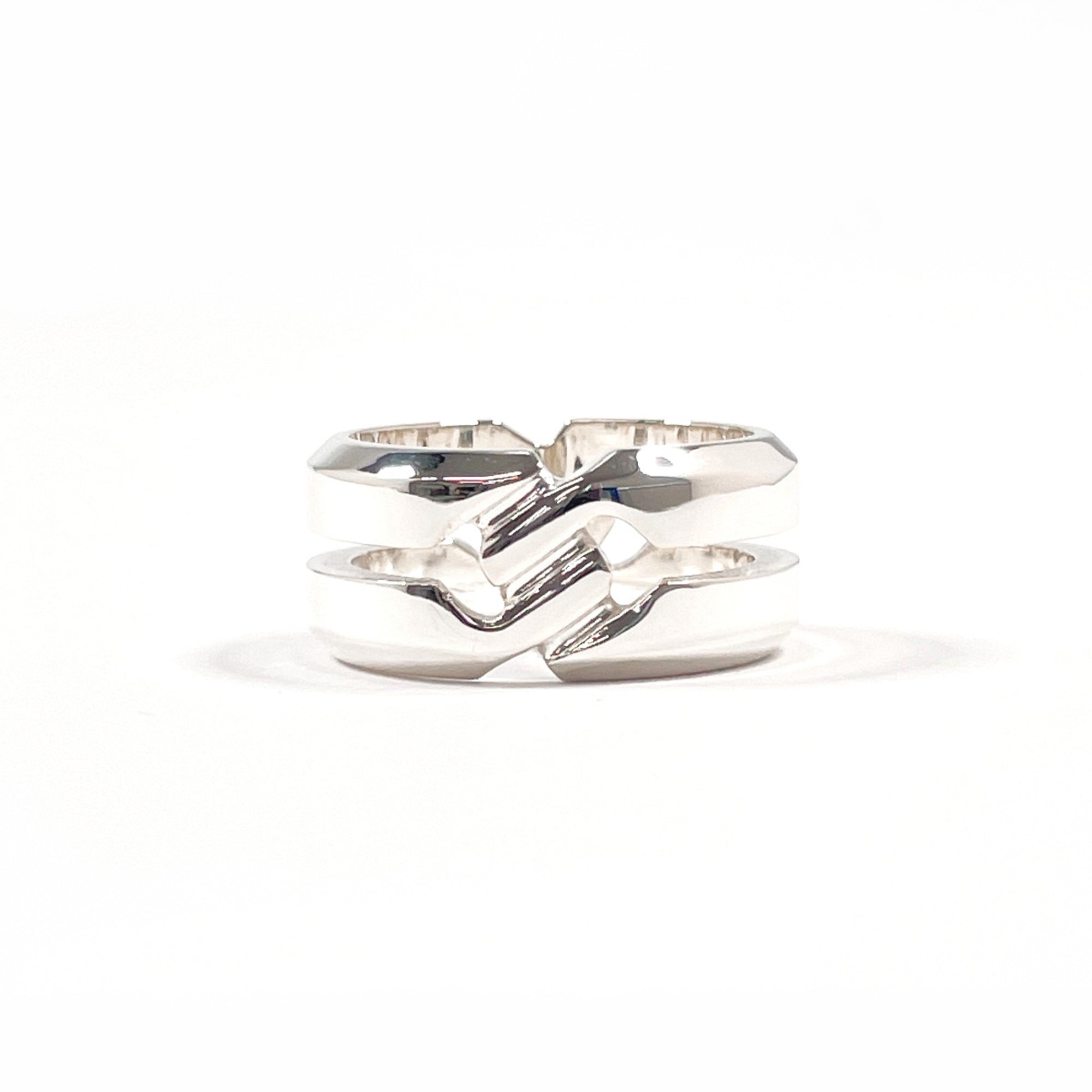 Gucci Silver Silver 925 Band Ring (Pre-Owned)