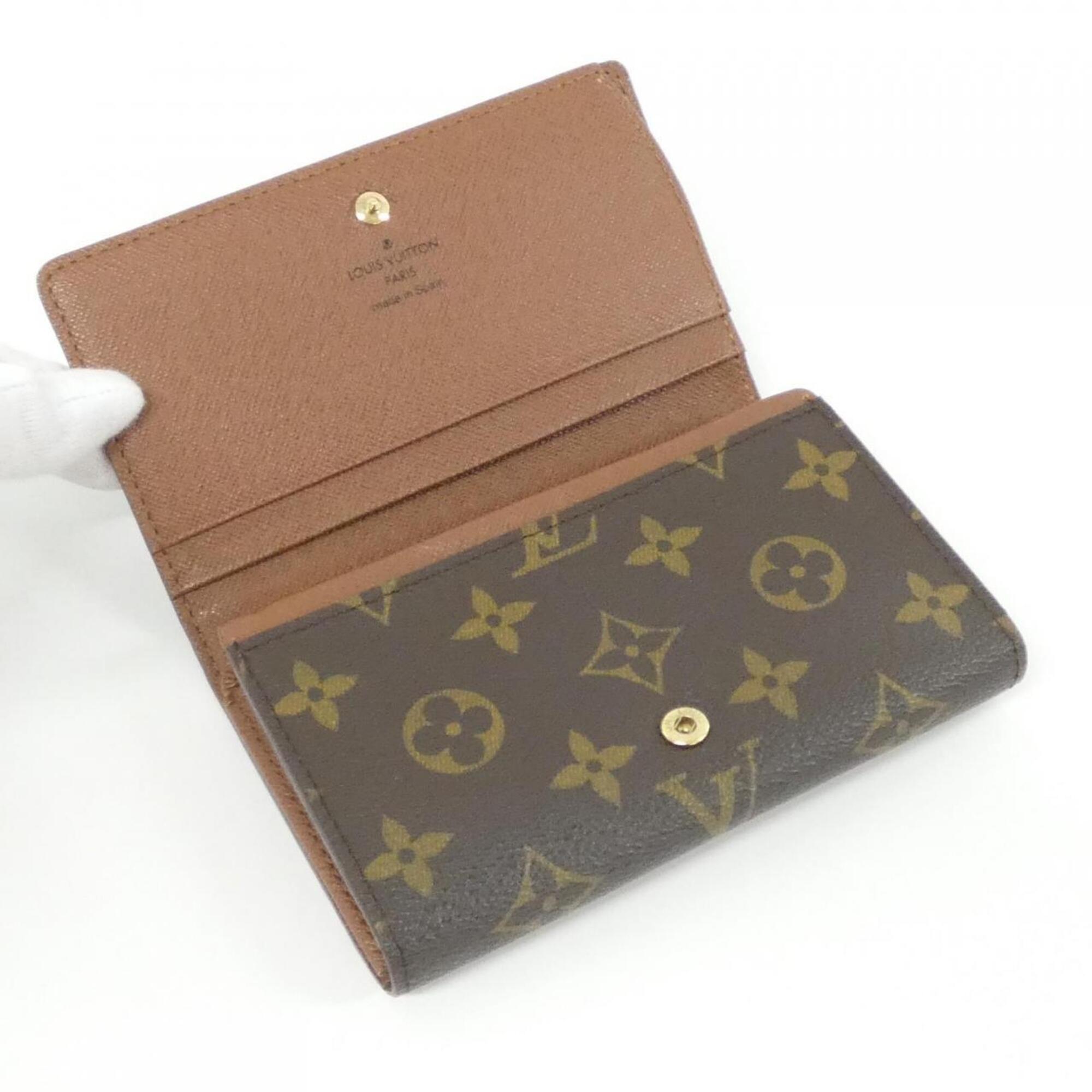 Louis Vuitton Marron Monogram Monogram Wallet (Bi-Fold) (Pre-Owned)