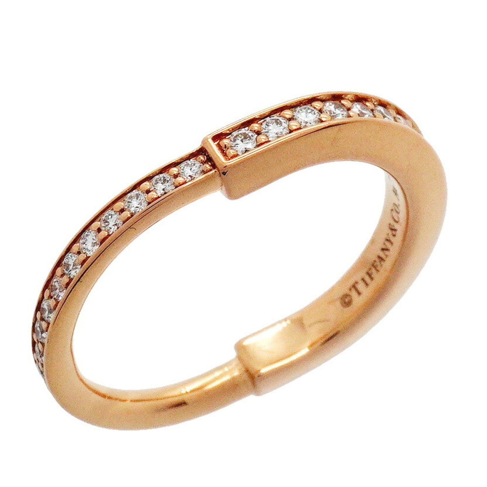 Tiffany Pink Gold (18K) Band Ring (Pre-Owned)