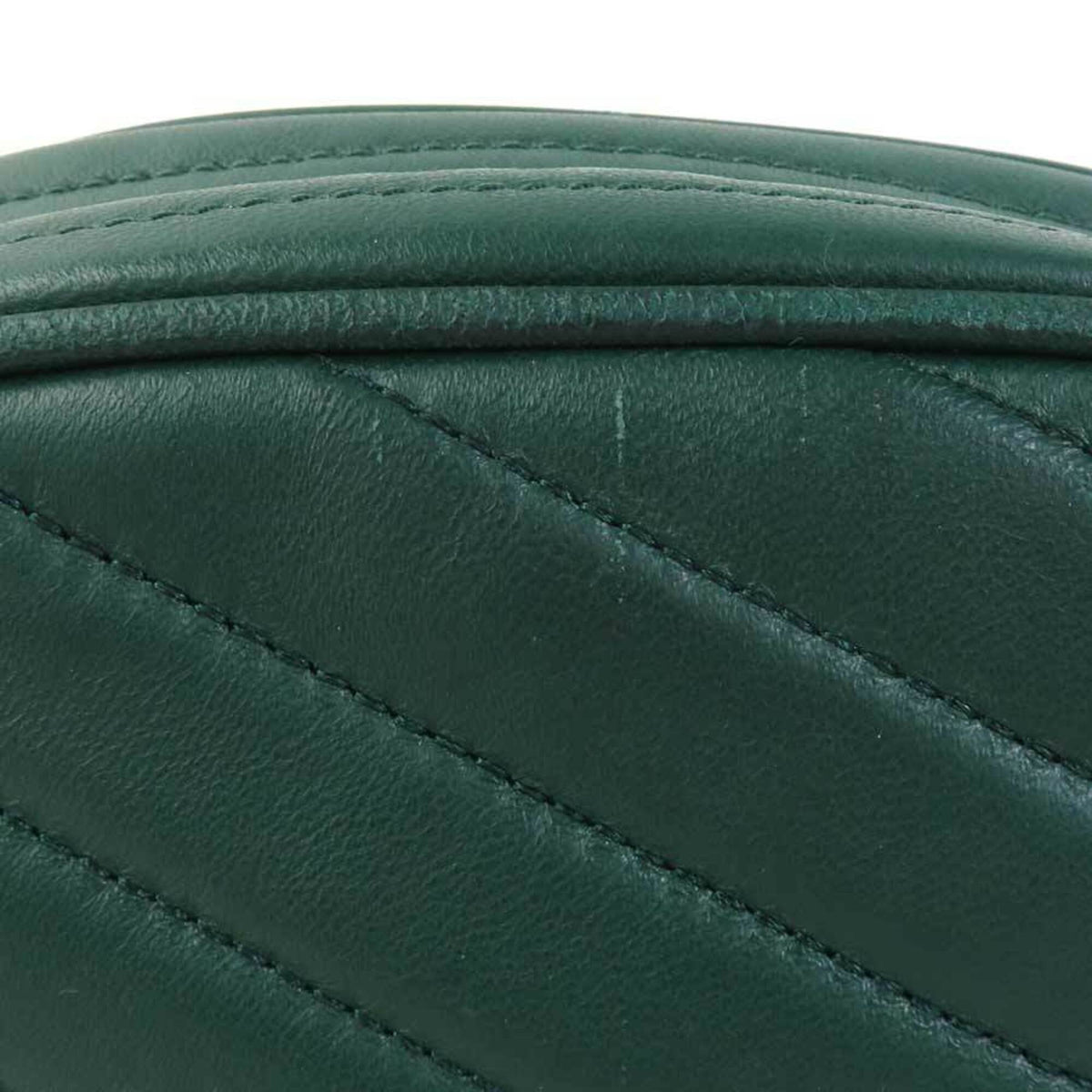 Tory Burch Green Leather Shoulder Bag (Pre-Owned)