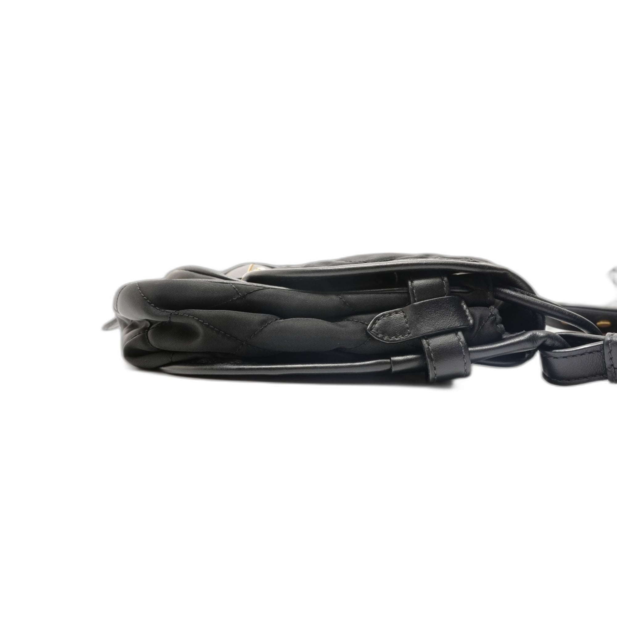 Prada Black Nylon Shoulder Bag (Pre-Owned)