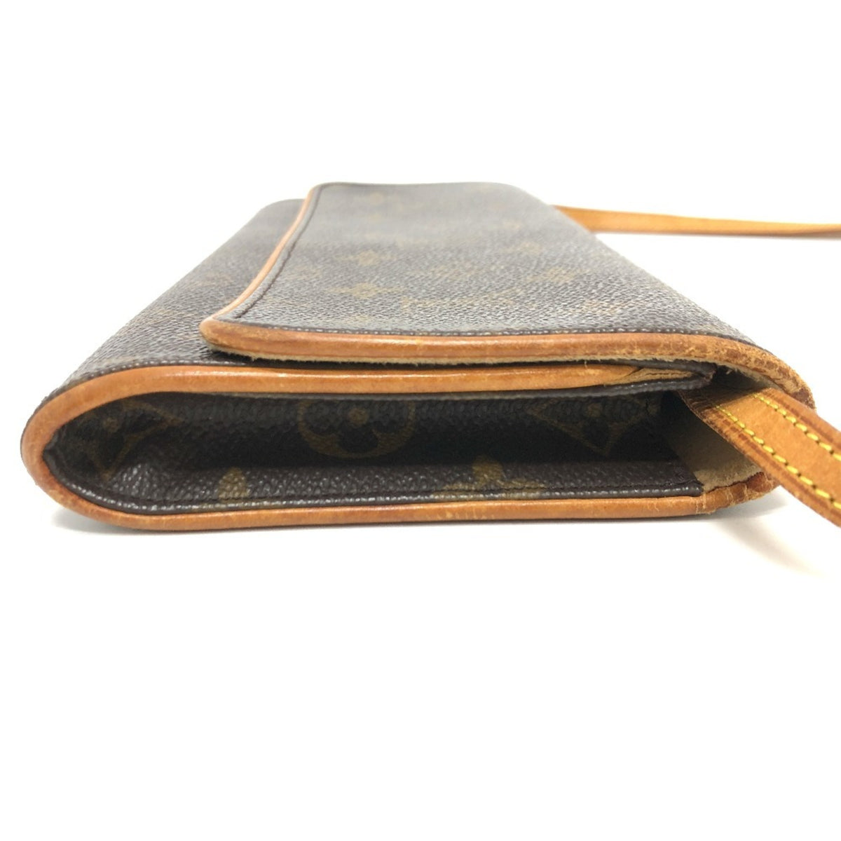 Louis Vuitton Monogram Brown Monogram Pochette Shoulder Bag (Pre-Owned)