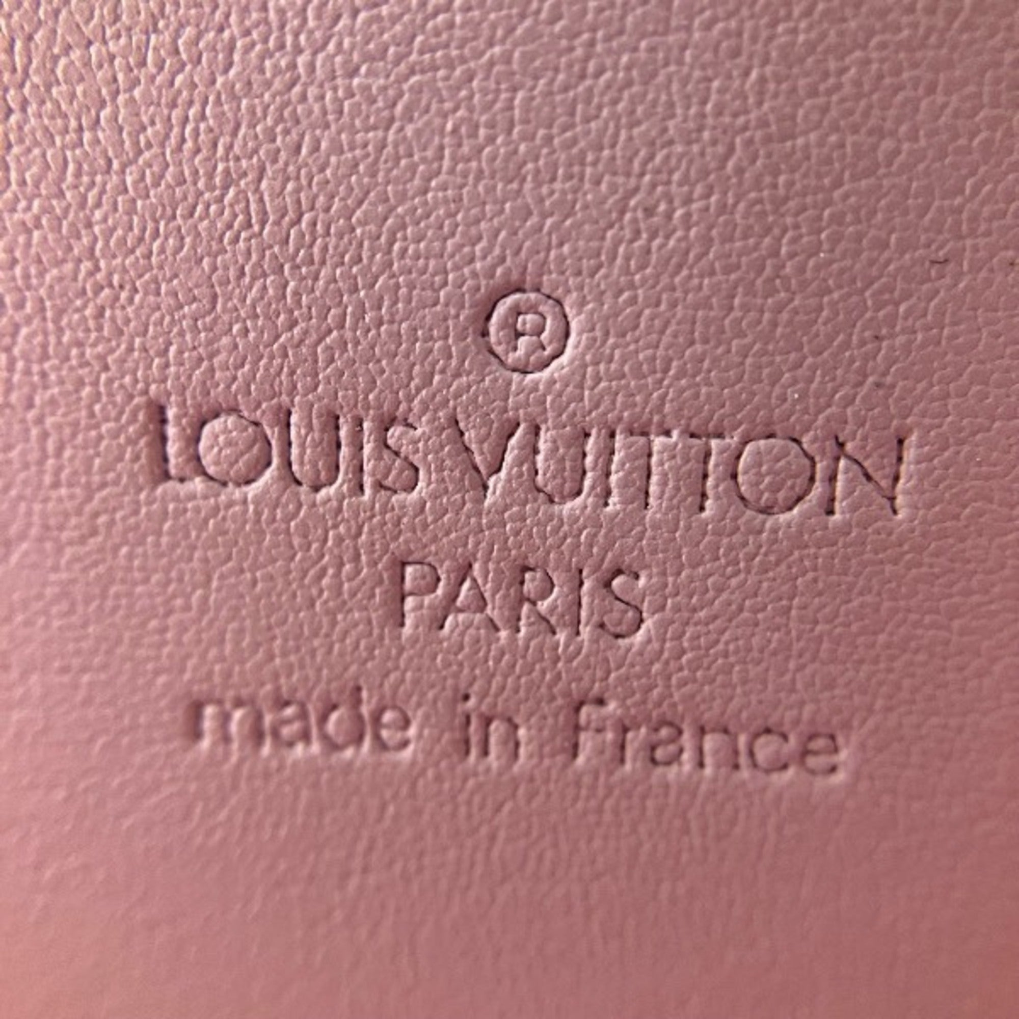 Louis Vuitton Orange Pink Leather Backpack Handbag (Pre-Owned)