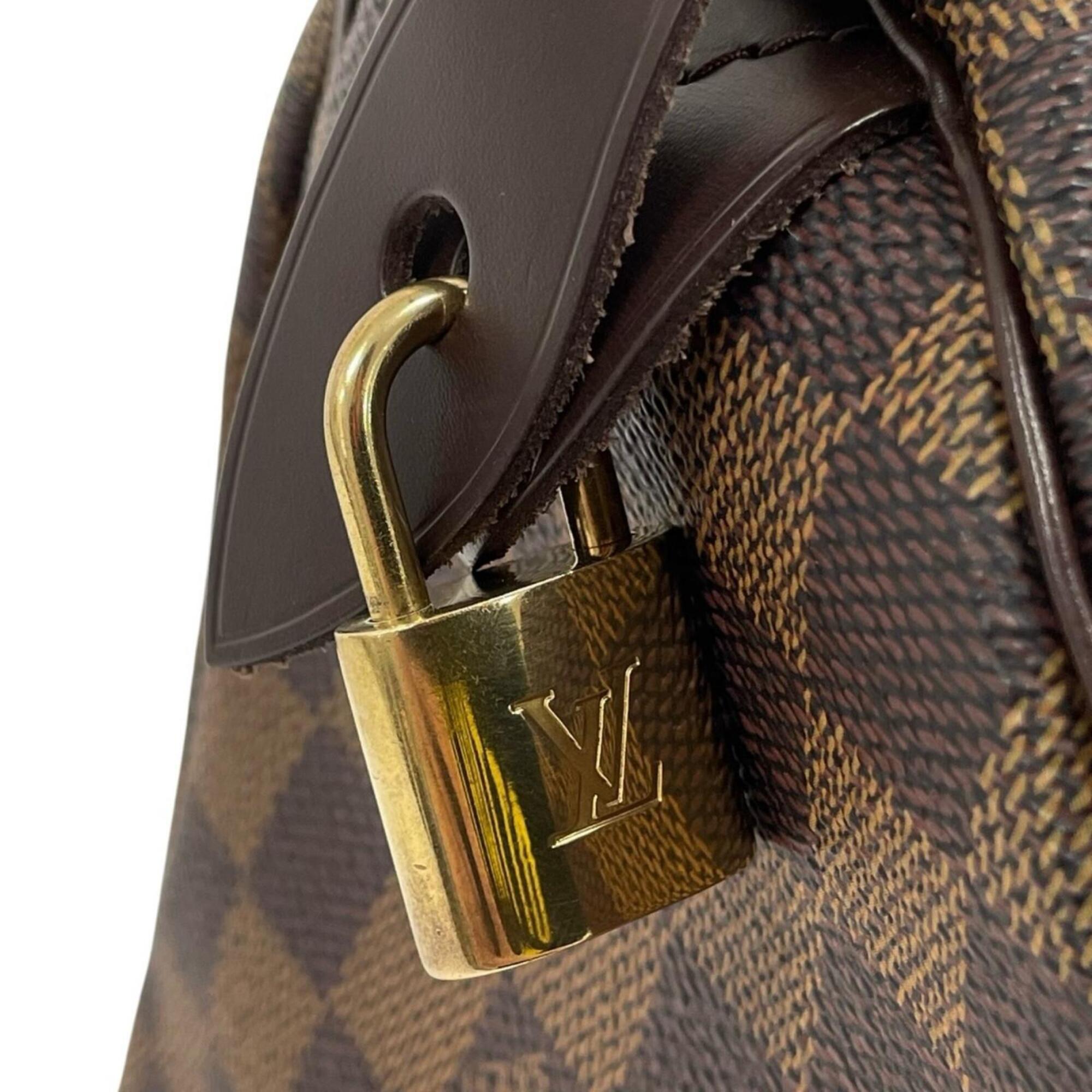Louis Vuitton Damier Brown Damier Canvas Handbag (Pre-Owned)