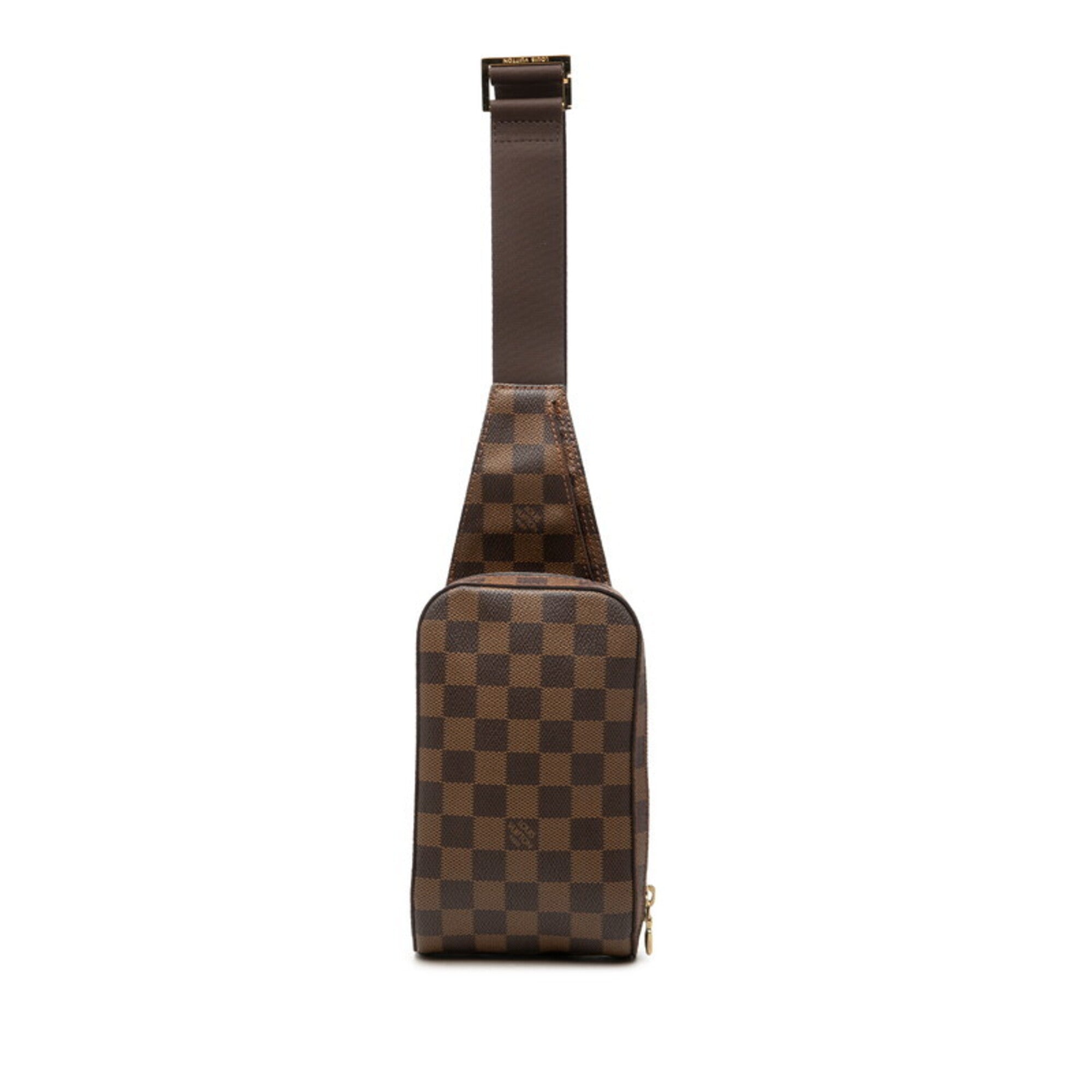 Louis Vuitton Damier Brown Pvc Shoulder Bag Sling Bag (Pre-Owned)