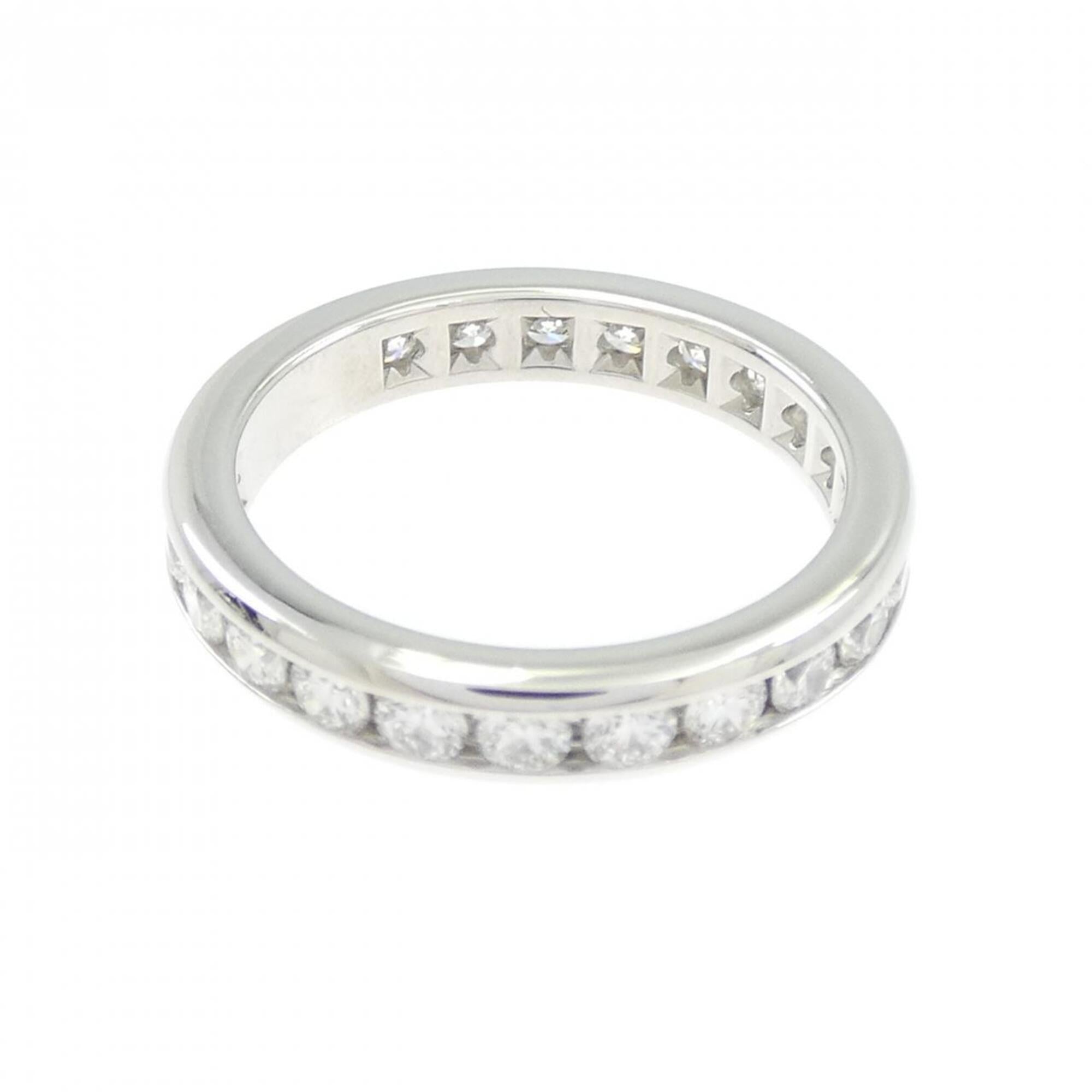 Tiffany Platinum Platinum 950 Band Ring (Pre-Owned)