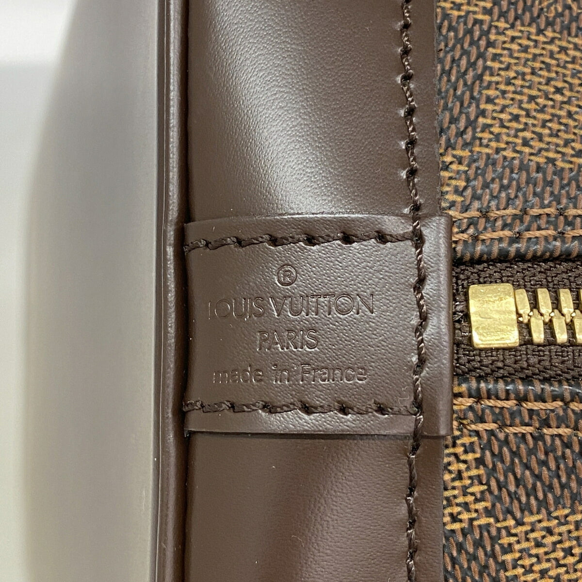 Louis Vuitton Ebene Handbag (Pre-Owned)