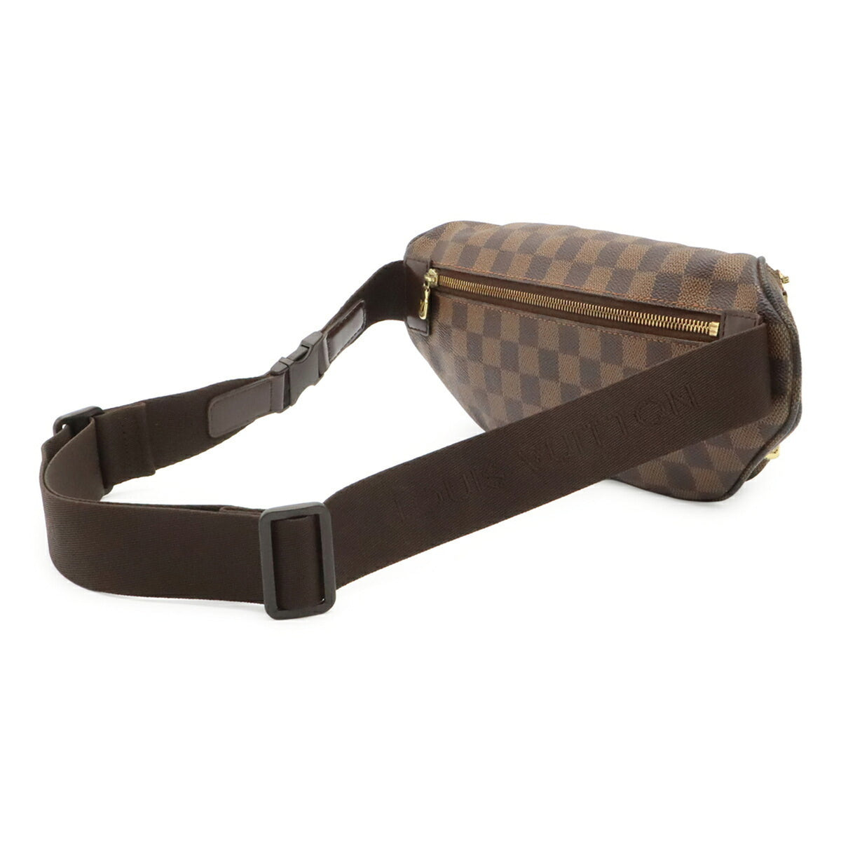 Louis Vuitton Brown Damier Canvas White Damier Canvas Fanny Pack Pouch (Pre-Owned)