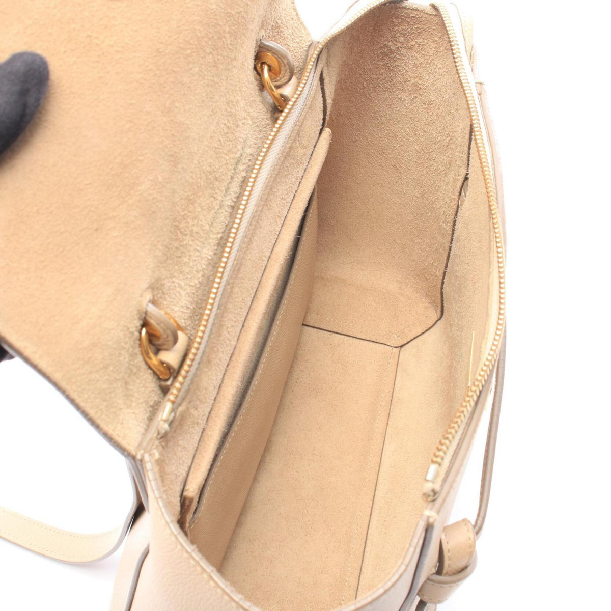 Celine Beige Leather Handbag (Pre-Owned)
