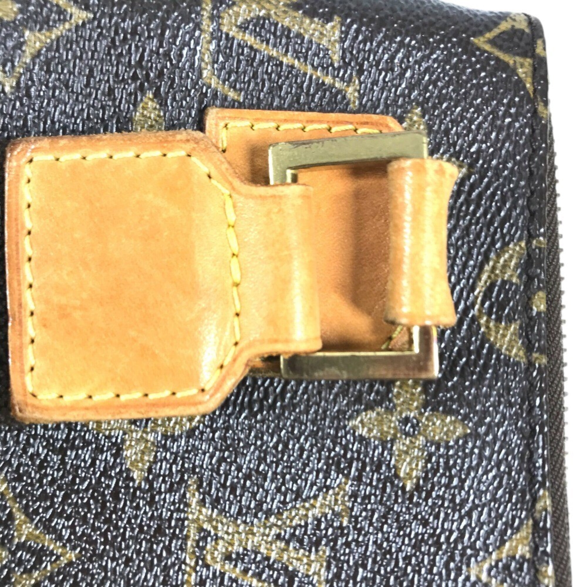 Louis Vuitton Brown Galle Monogram Monogram Pochette Shoulder Bag (Pre-Owned)