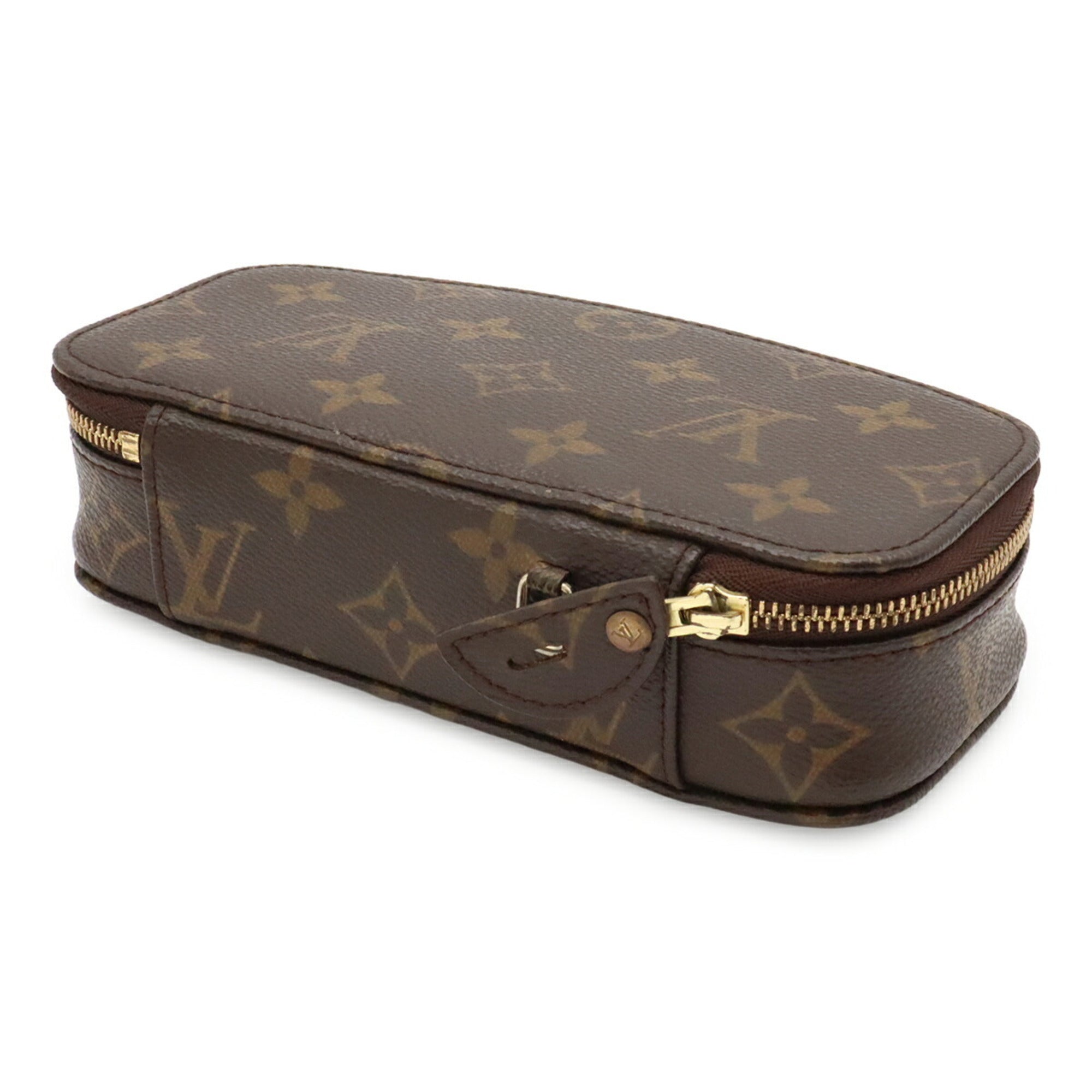 Louis Vuitton Brown Monogram Monogram Pouch (Pre-Owned)