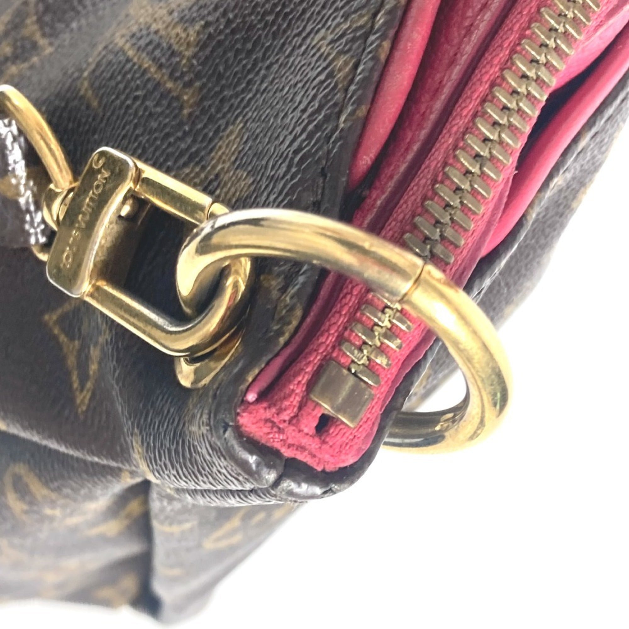 Louis Vuitton Brown Dahlia Monogram Pink Monogram Handbag Shoulder Bag Tote Bag (Pre-Owned)