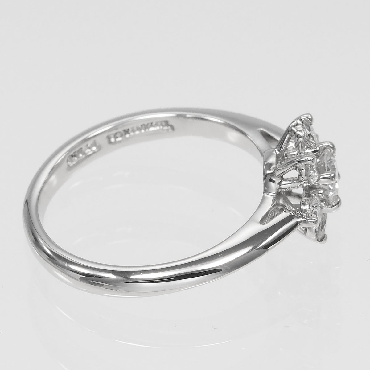 Tiffany Platinum 950 Band Ring (Pre-Owned)