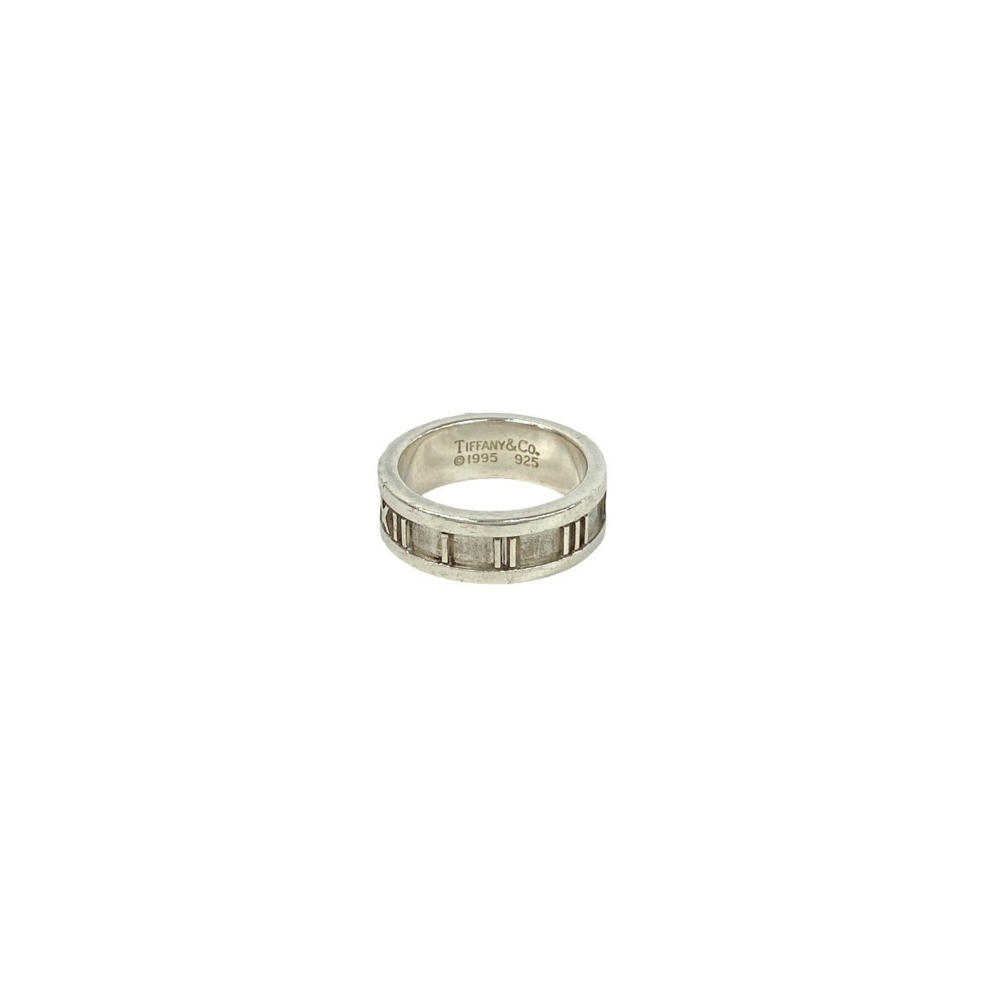 Tiffany Silver Silver 925 Band Ring (Pre-Owned)