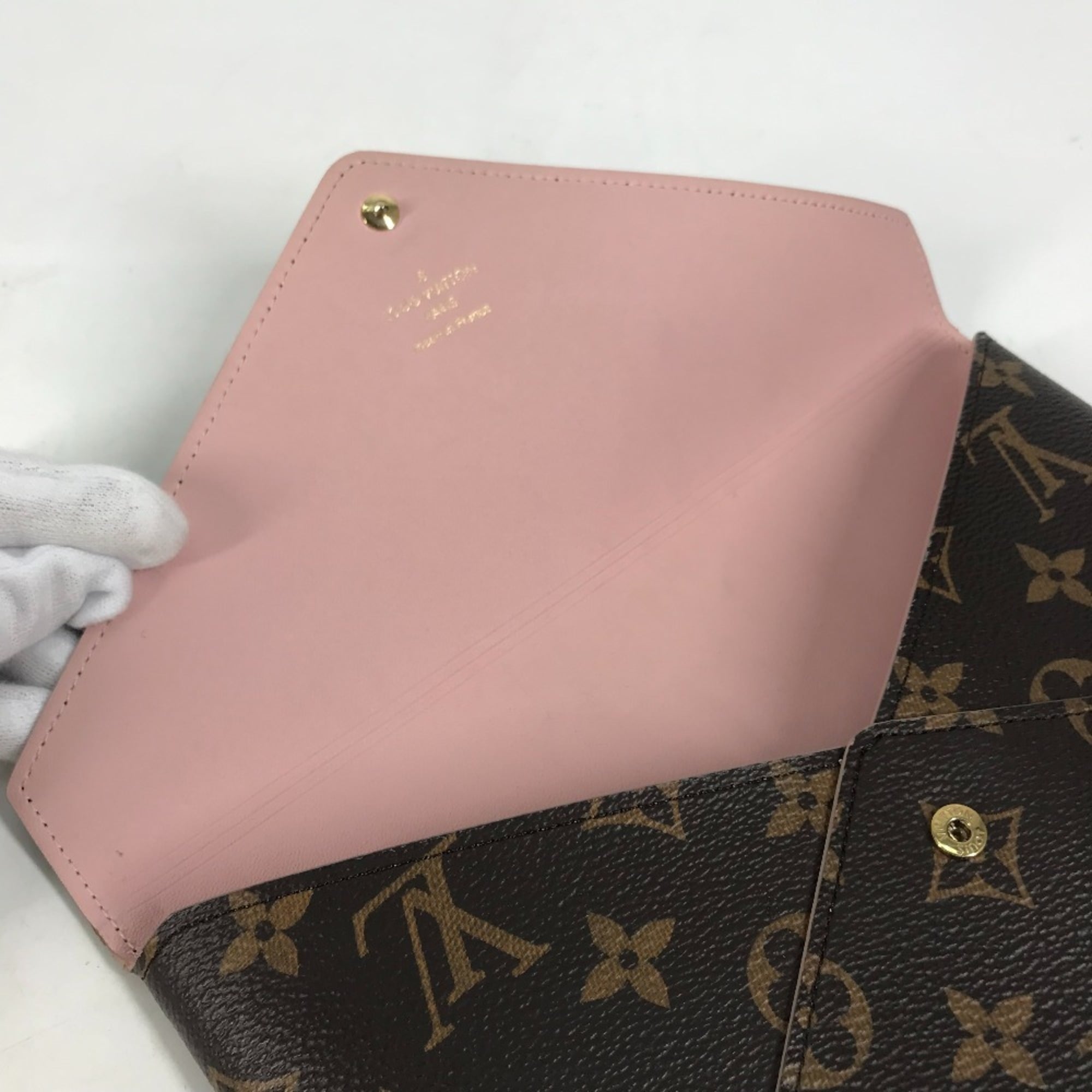 Louis Vuitton Brown Monogram Canvas Clutch Bag Pochette Pouch (Pre-Owned)