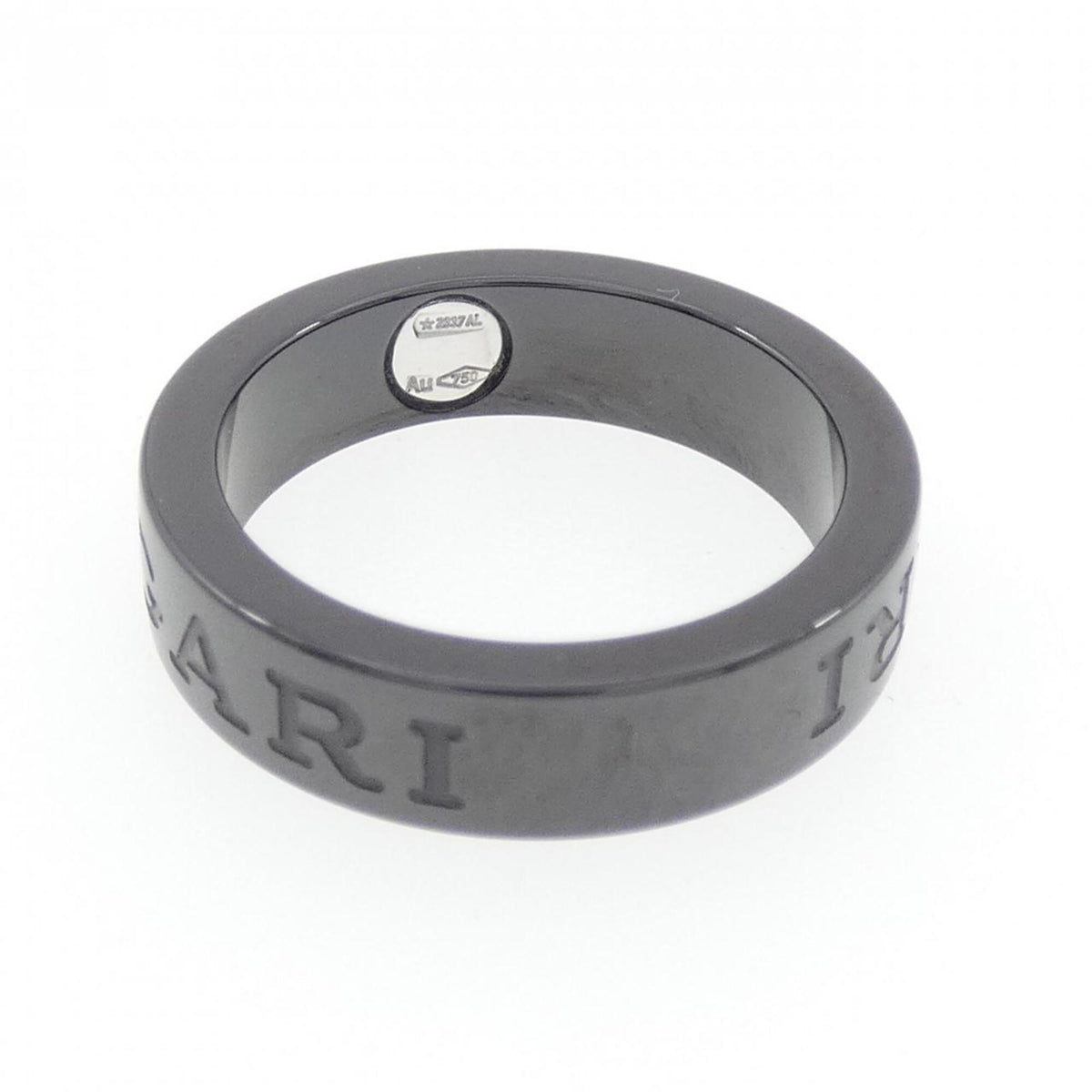 Bvlgari White Gold (18K) Ceramic Band Ring (Pre-Owned)