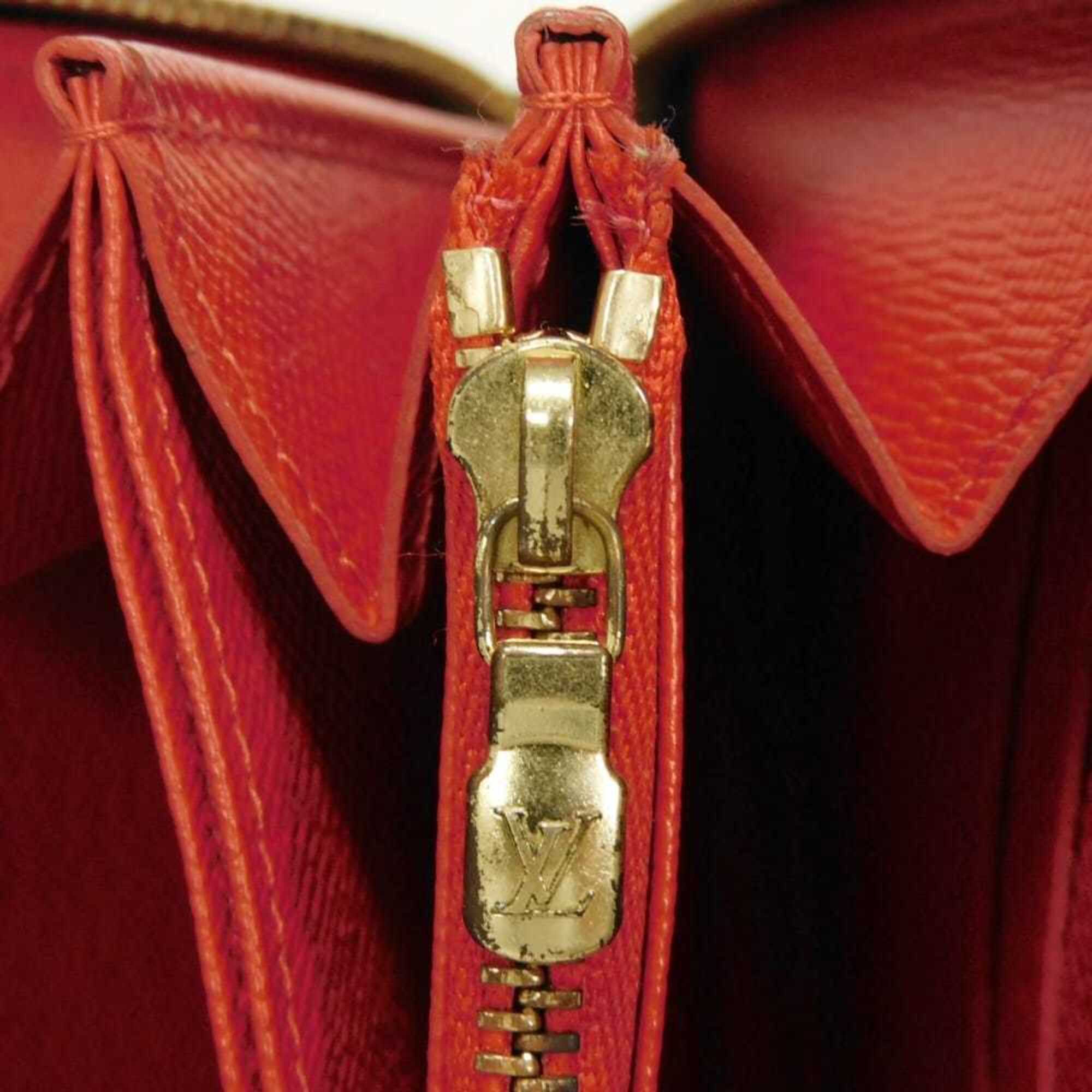 Louis Vuitton Brown Cerise Long Wallet (Bi-Fold) (Pre-Owned)