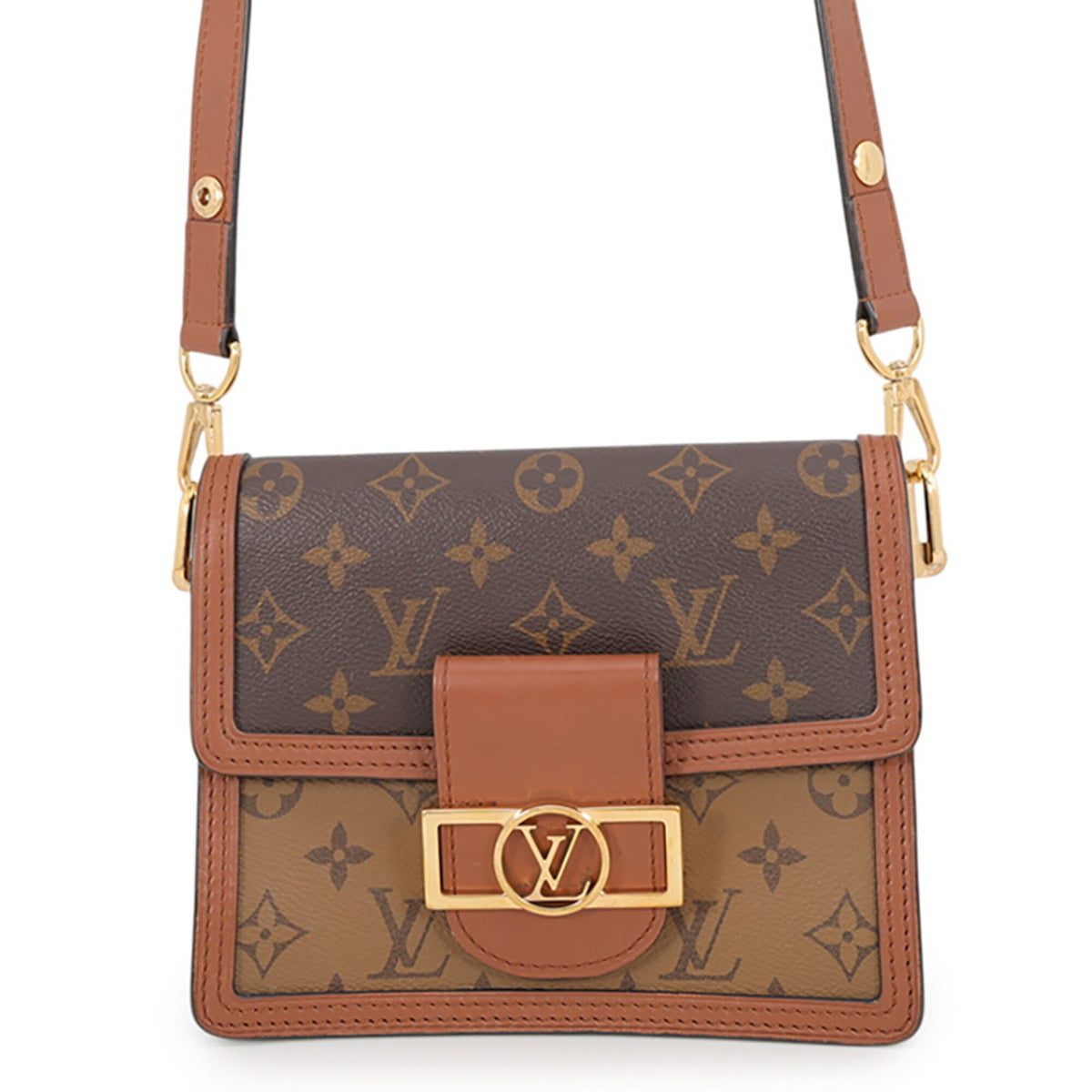 Louis Vuitton Monogram Reverse Black Noir Monogram Reverse Handbag Shoulder Bag (Pre-Owned)