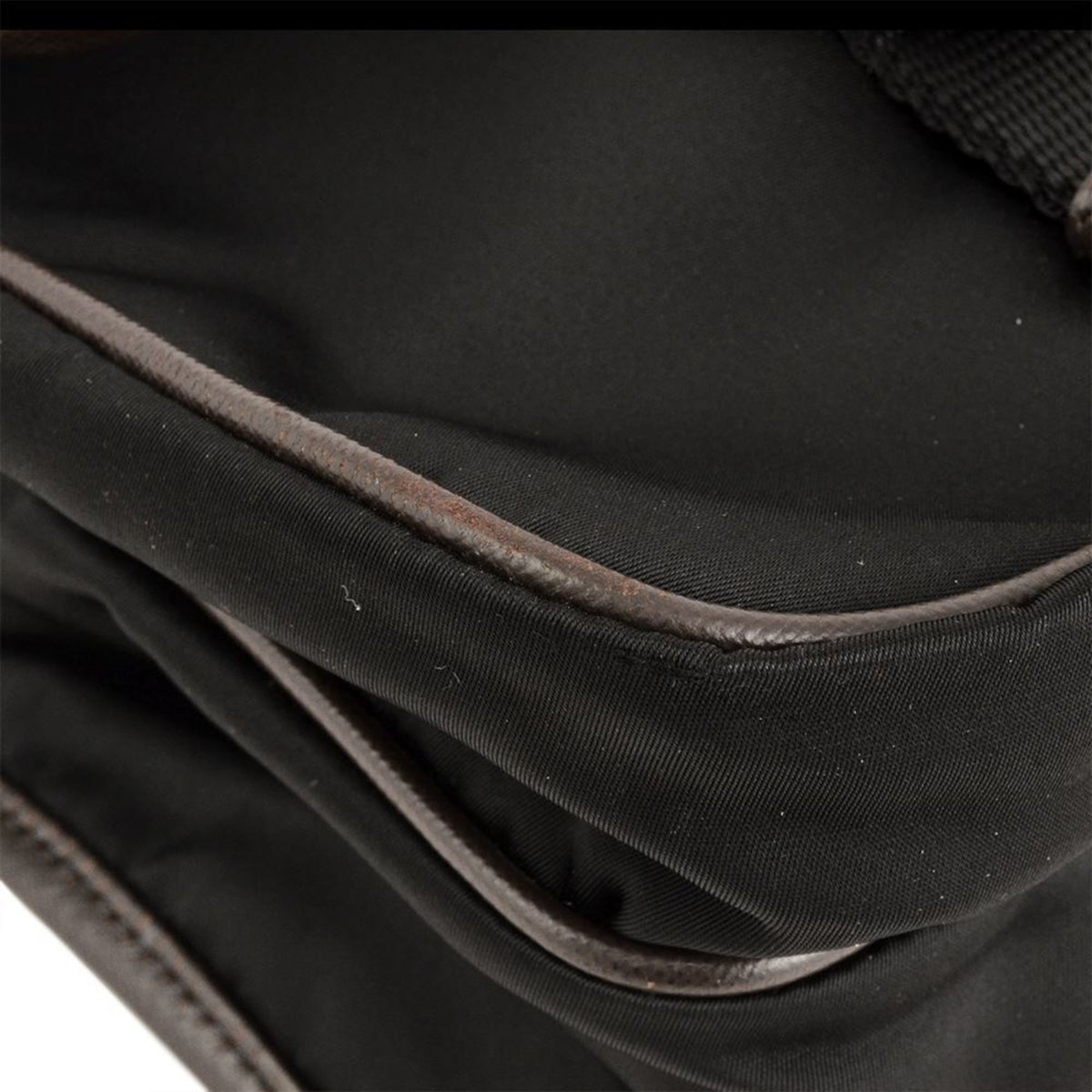 Prada Black Nylon Shoulder Bag (Pre-Owned)
