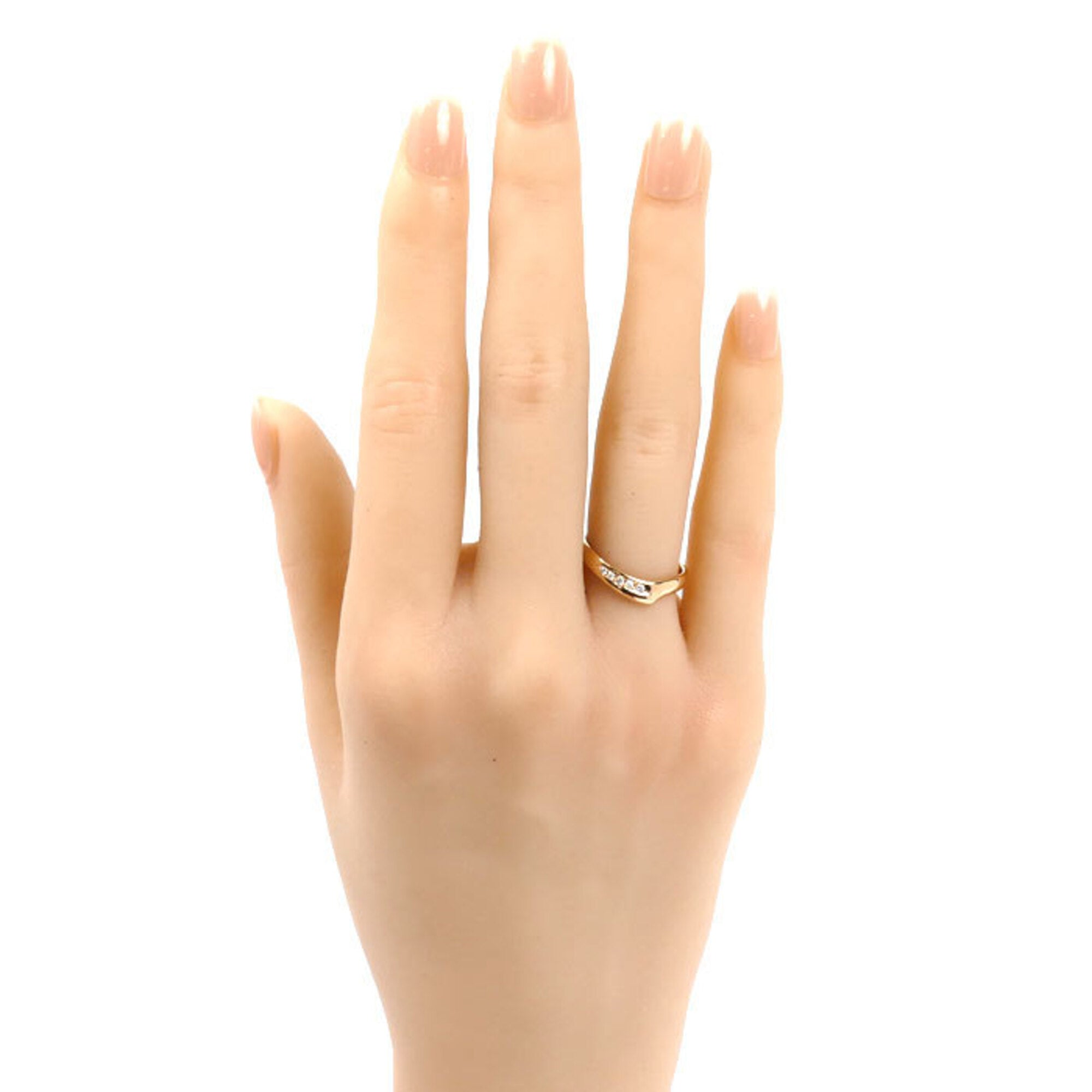 Tiffany Pink Gold (18K) Band Ring (Pre-Owned)