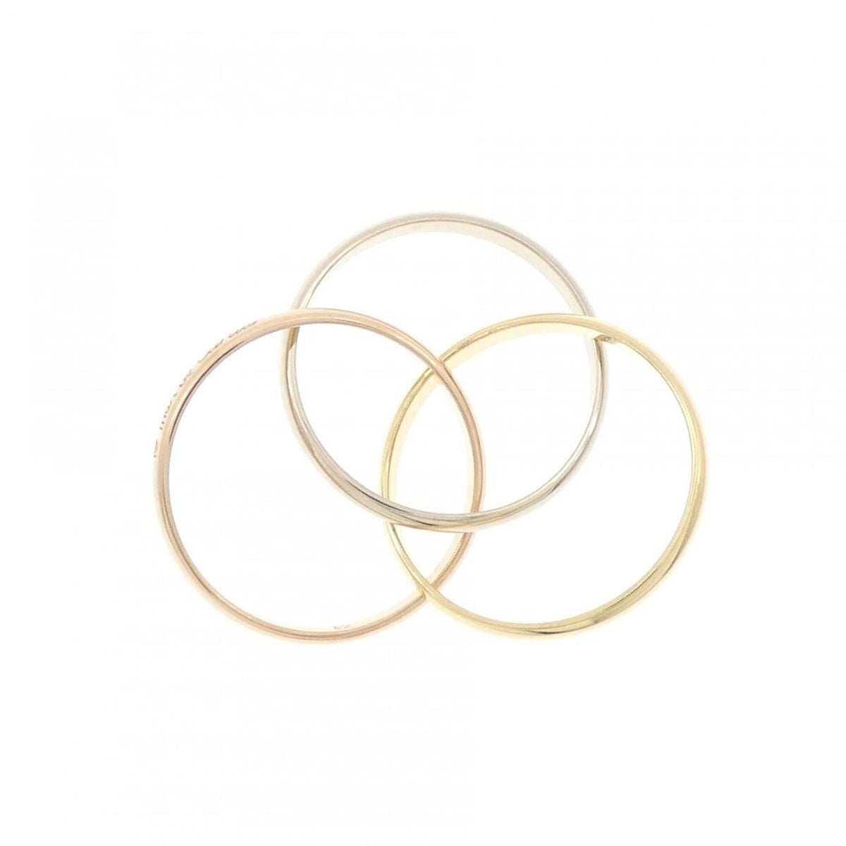 Cartier Yellow Gold (18K) Pink Gold (18K) White Gold (18K) Band Ring (Pre-Owned)