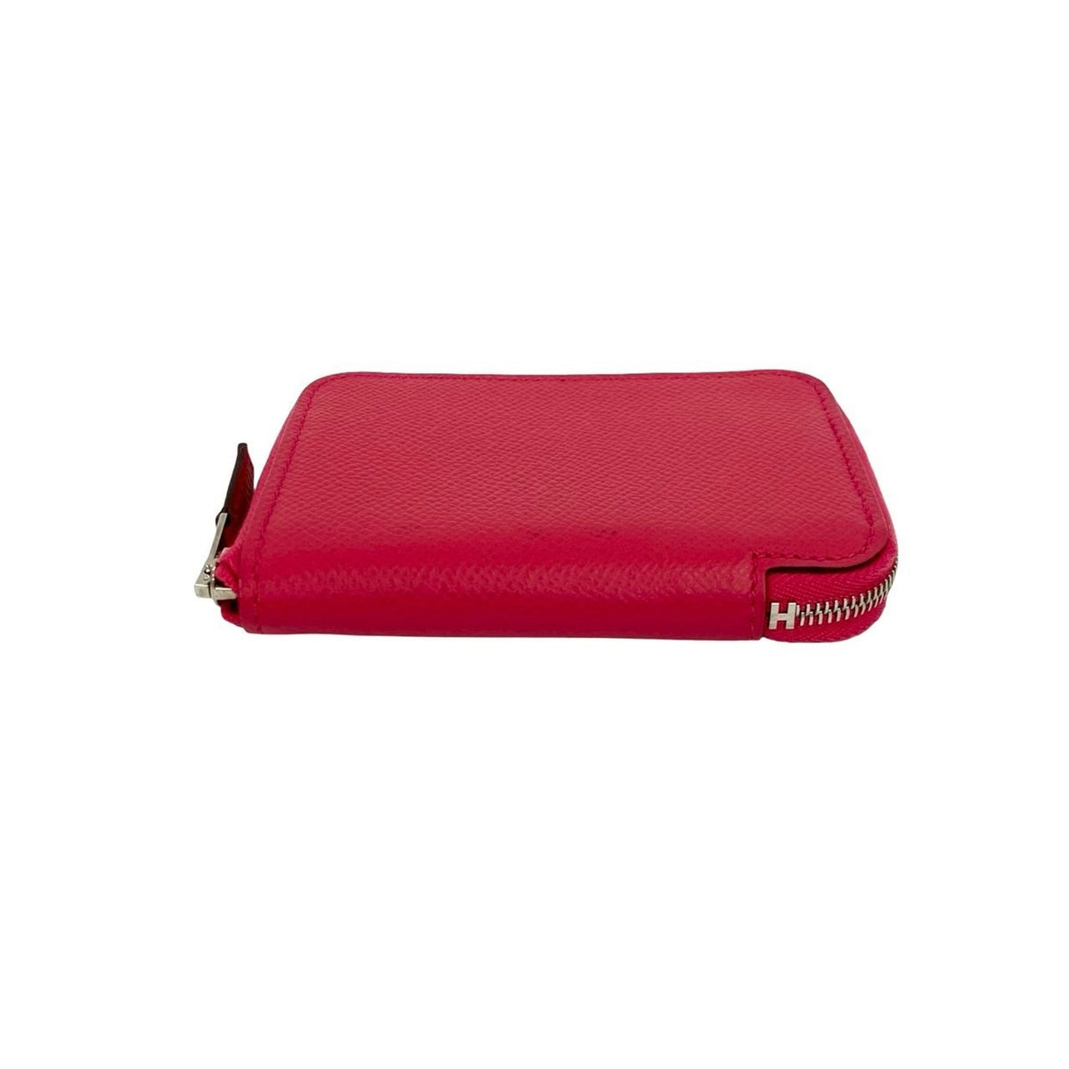 Hermes Pink Leather Coin Purse/Coin Case (Pre-Owned)