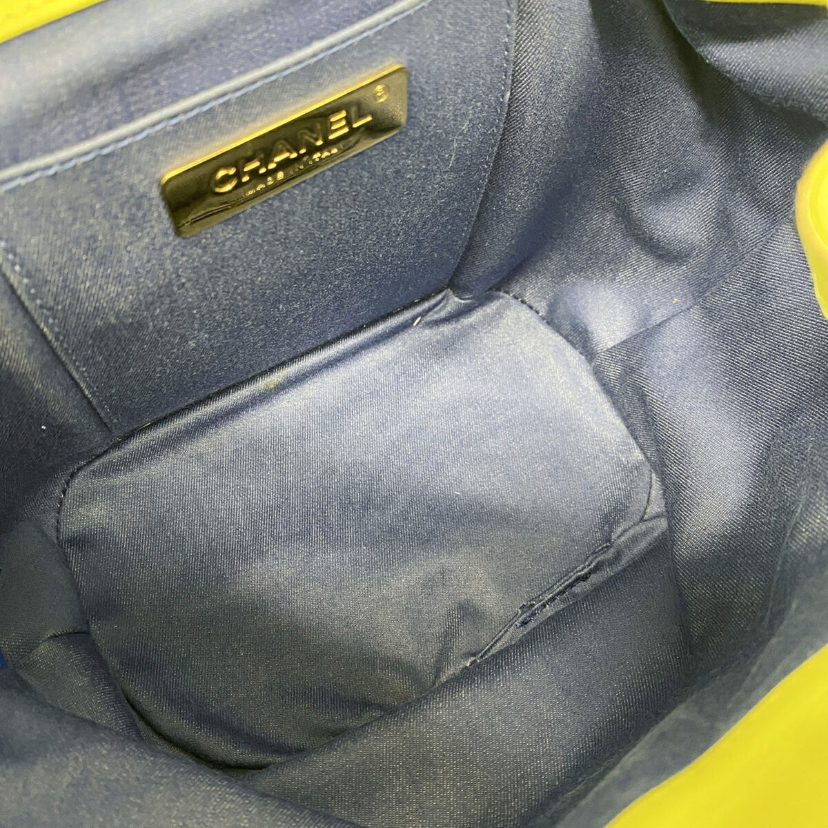 Chanel Green Tweed Backpack (Pre-Owned)