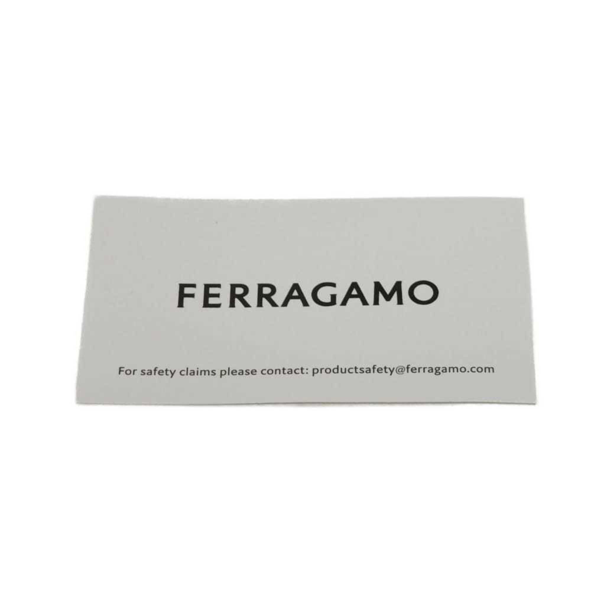 Salvatore Ferragamo Pink Leather Long Wallet (Tri-Fold) (Pre-Owned)