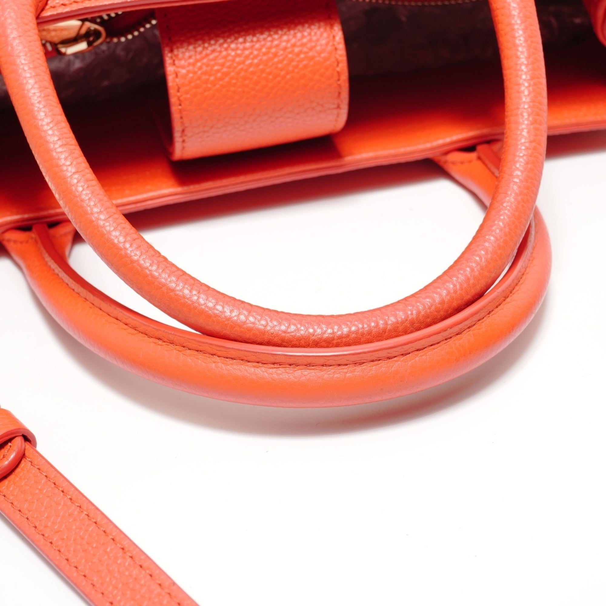 Chanel Orange Handbag (Pre-Owned)