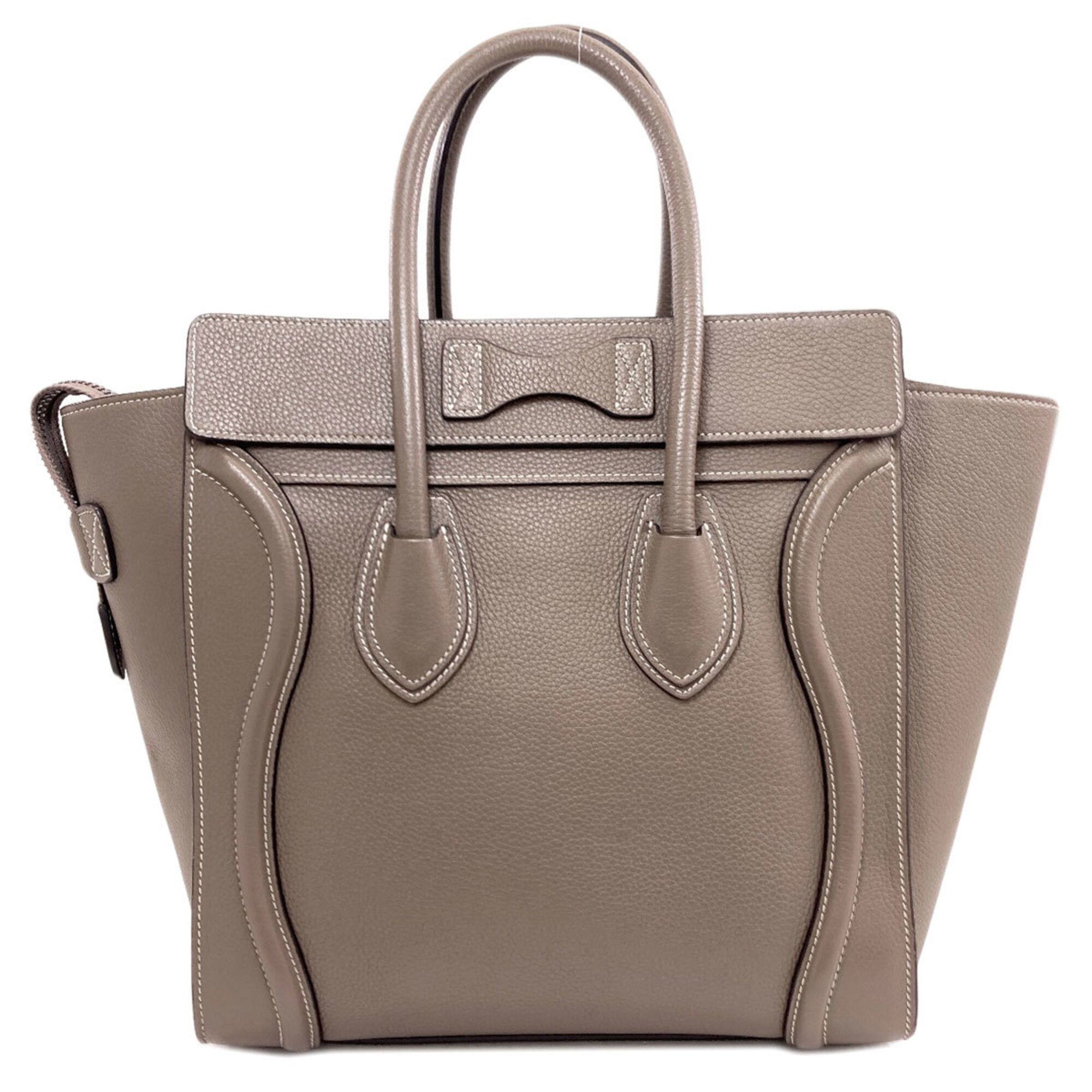 Celine Brown Leather Tote Bag (Pre-Owned)