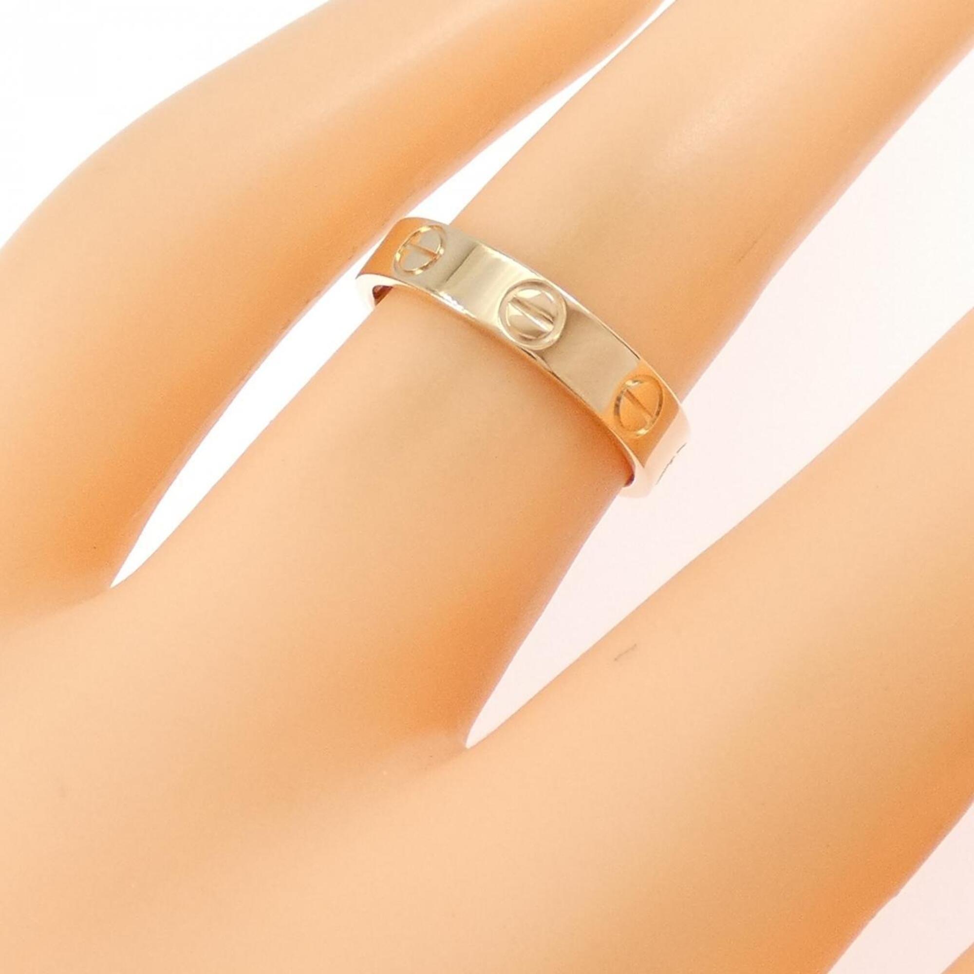 Cartier Love Pink Gold (18K) Band Ring (Pre-Owned)