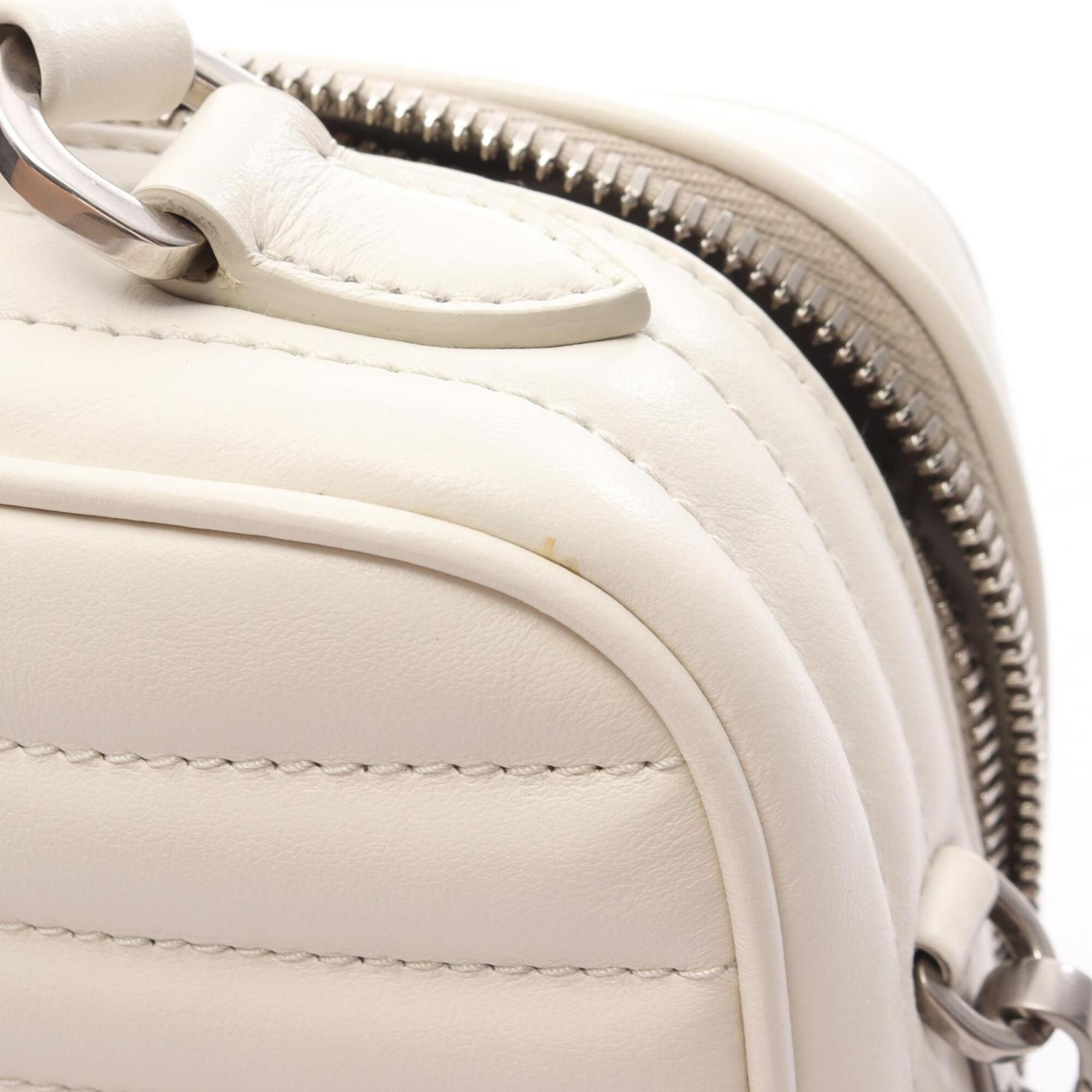 Prada White Leather Handbag (Pre-Owned)