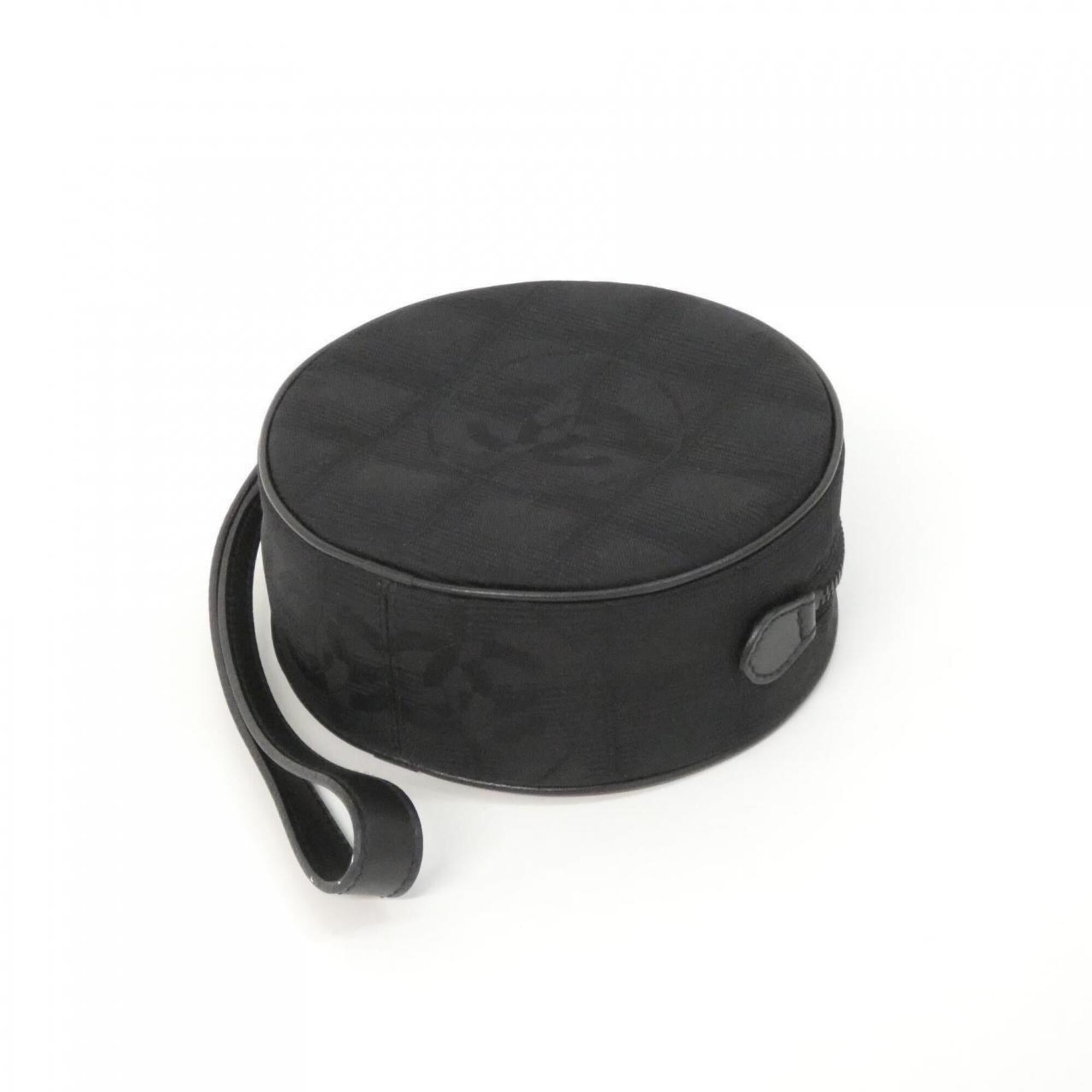 Chanel Black Nylon Handbag Pouch (Pre-Owned)