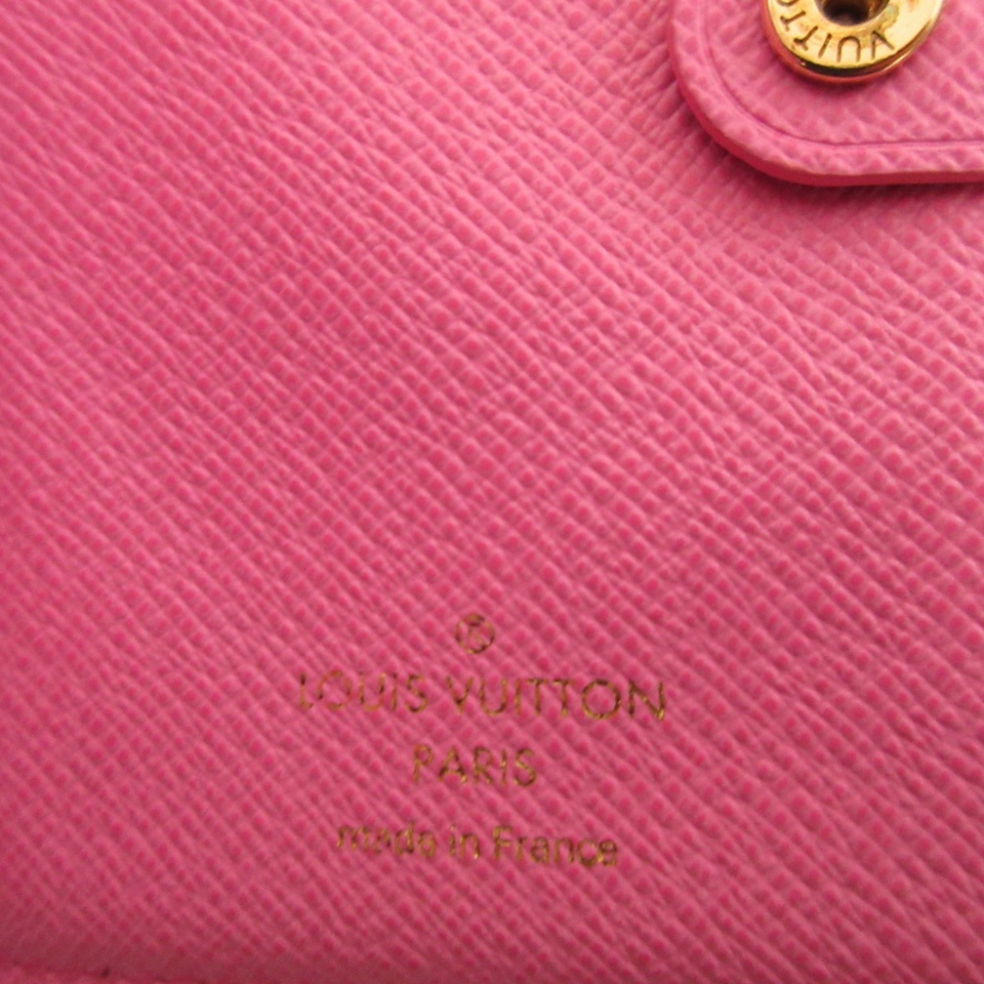 Louis Vuitton Brown Monogram Pink Monogram Wallet (Bi-Fold) (Pre-Owned)